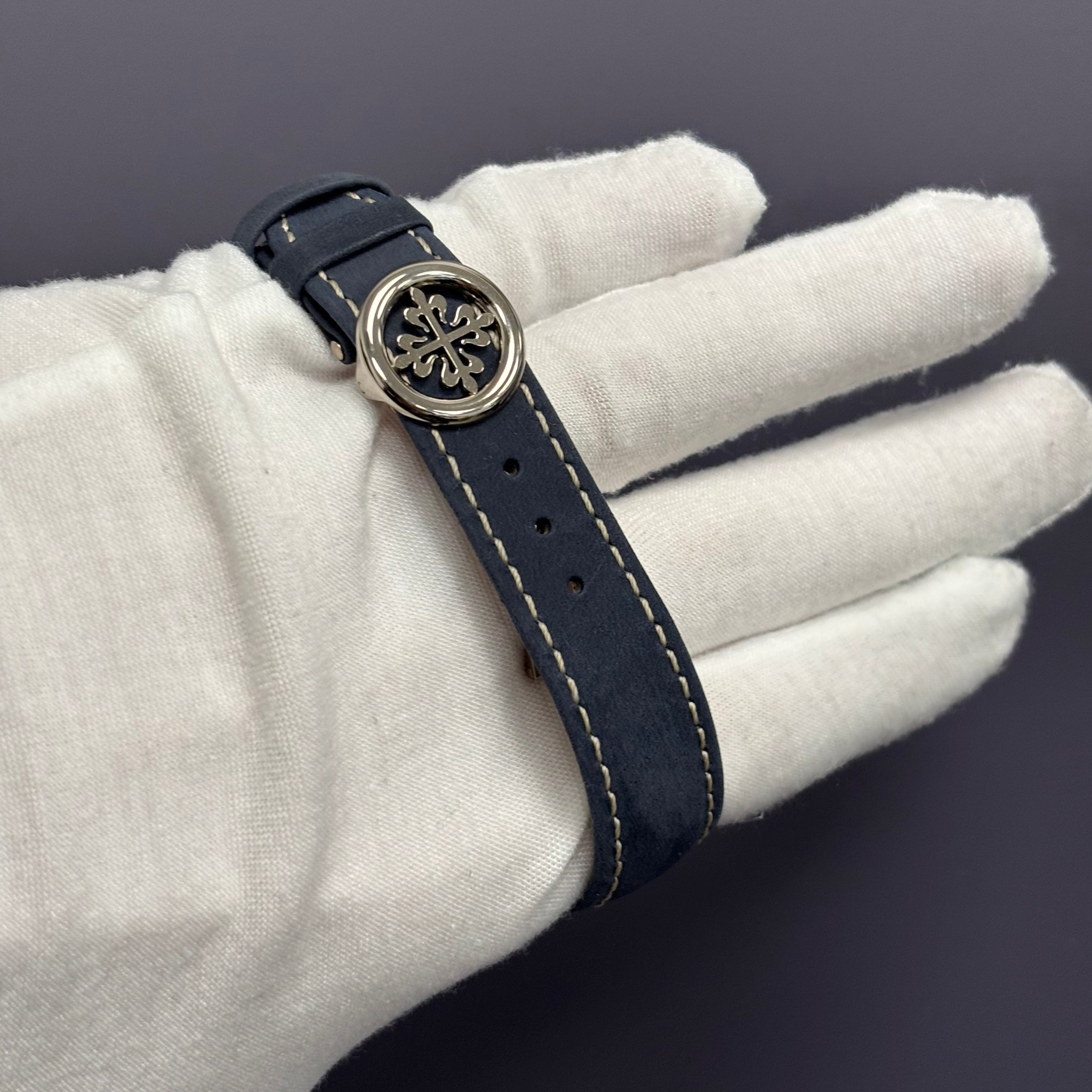 Patek Philippe Chronograph 41mm Blue Dial Watch Ref# 5172G-001 - Happy Jewelers Fine Jewelry Lifetime Warranty