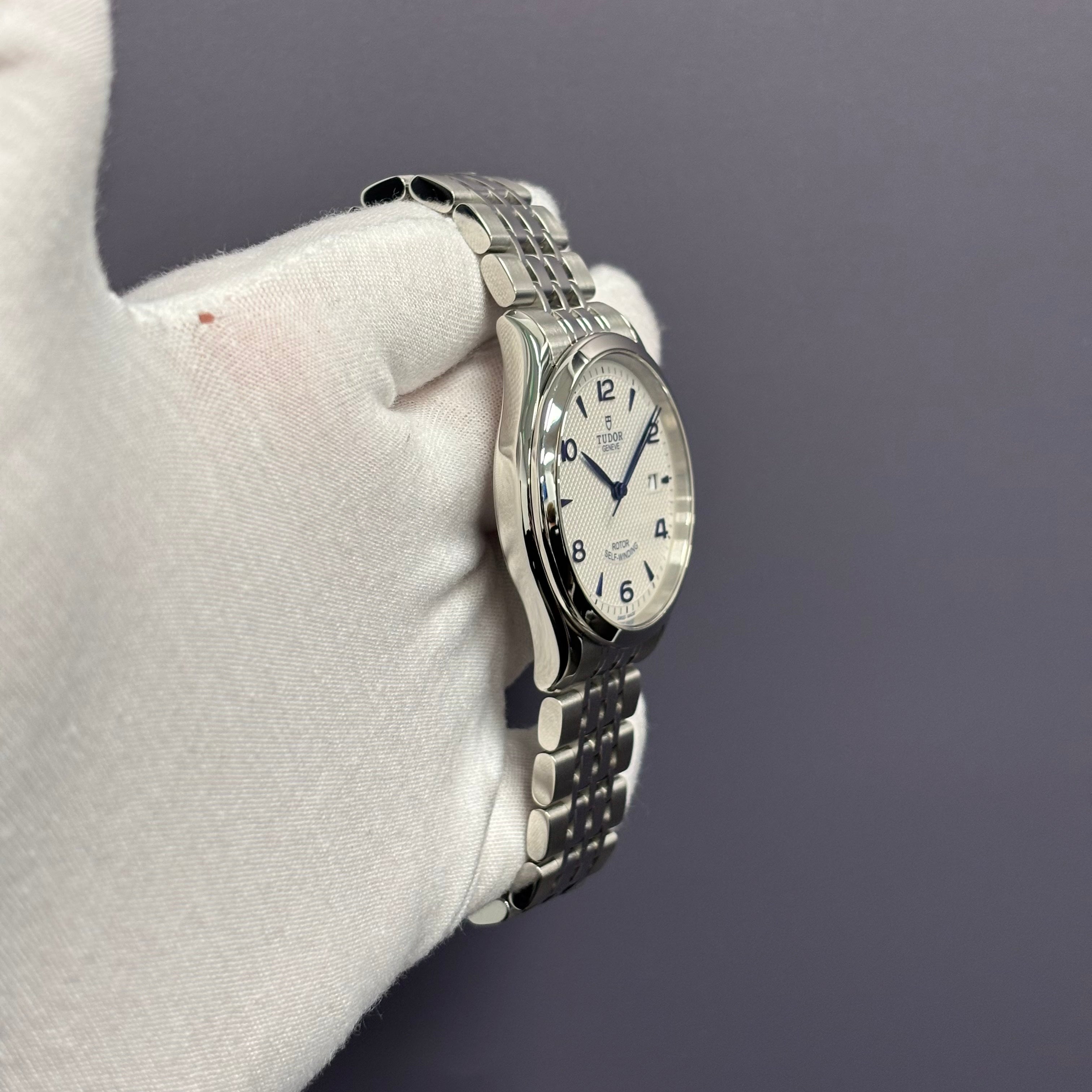 Tudor 1926 36mm White Dial Watch Ref# 91550 - Happy Jewelers Fine Jewelry Lifetime Warranty