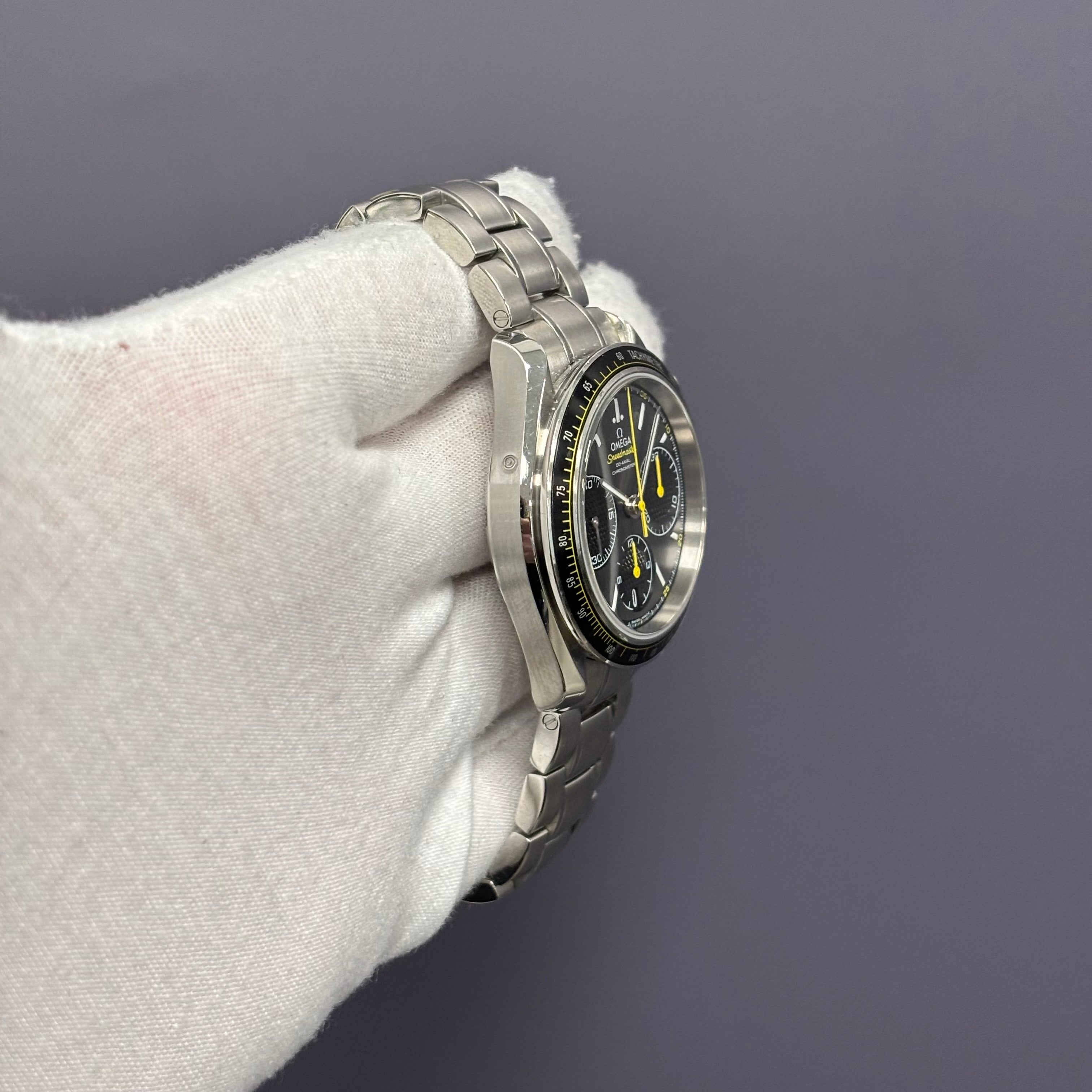 Omega Speedmaster 40mm Grey Dial Watch Ref# 326.30.40.50.06.001 - Happy Jewelers Fine Jewelry Lifetime Warranty