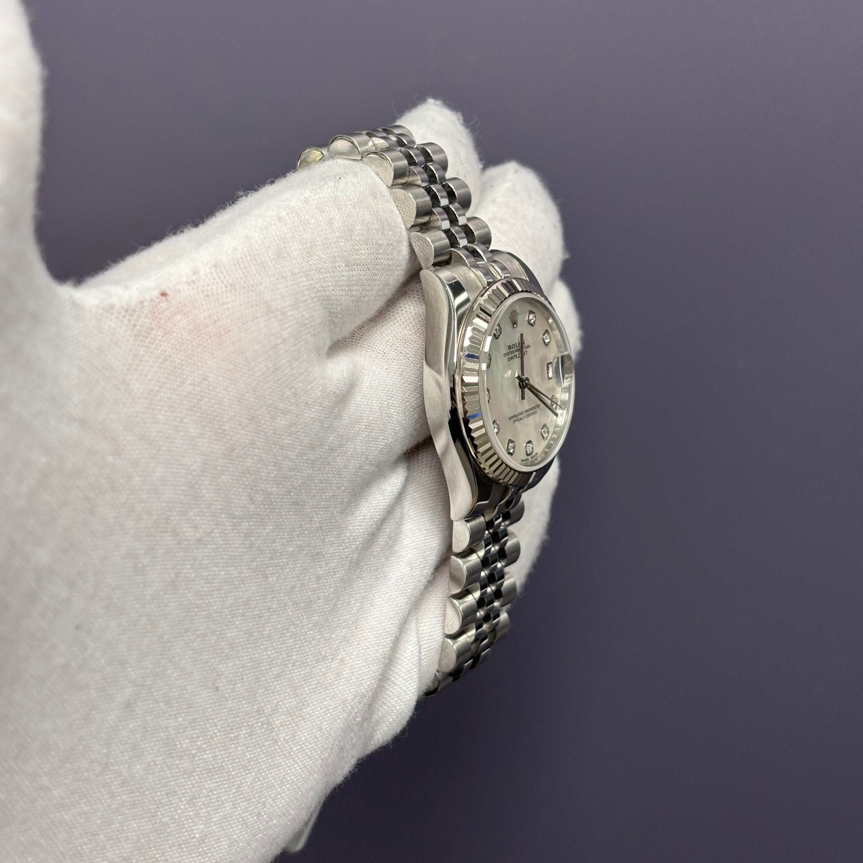 Rolex Datejust 31mm MOP Dial Watch Ref# 178274 - Happy Jewelers Fine Jewelry Lifetime Warranty