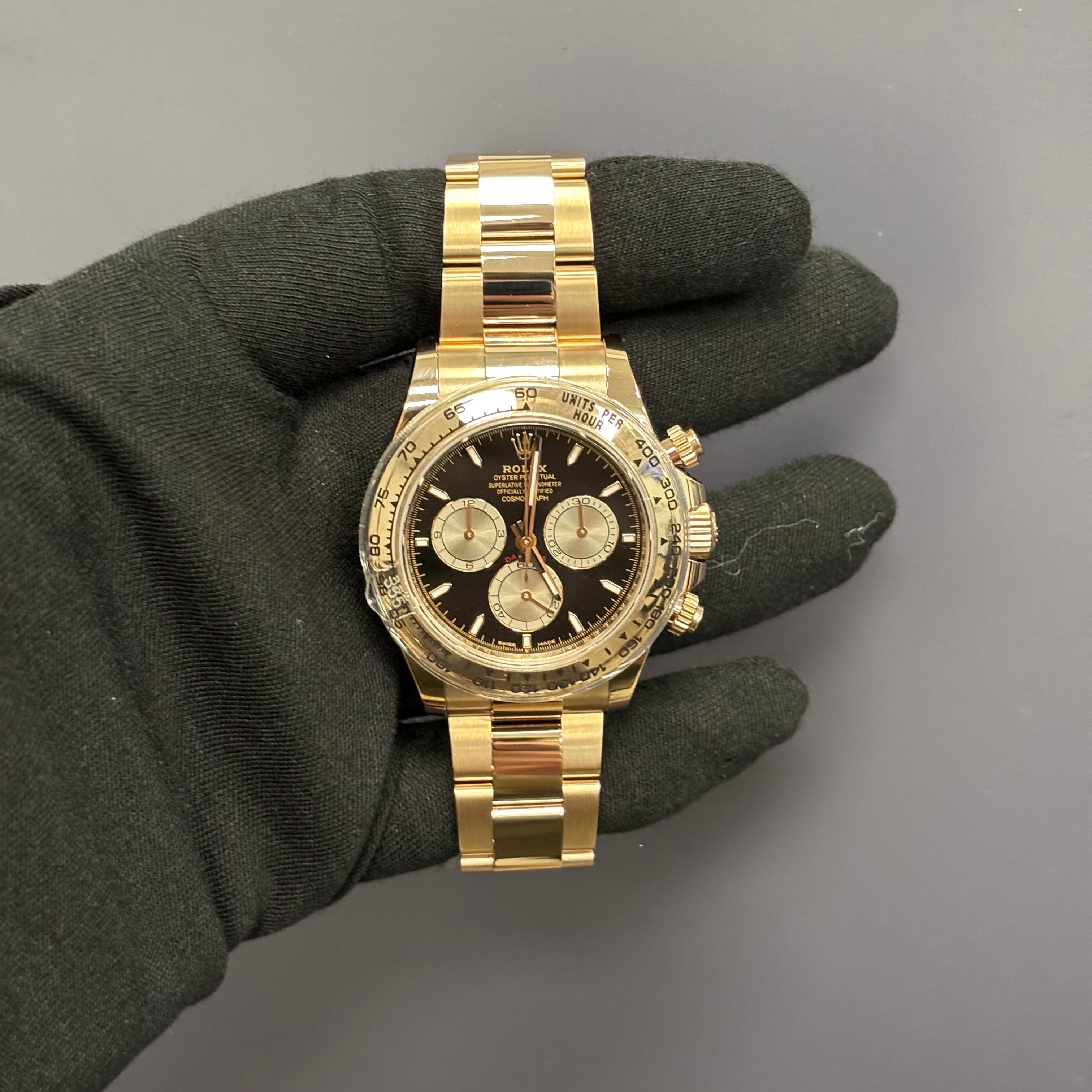 Rolex Daytona 40mm Black Dial Watch Ref# 126505 - Happy Jewelers Fine Jewelry Lifetime Warranty