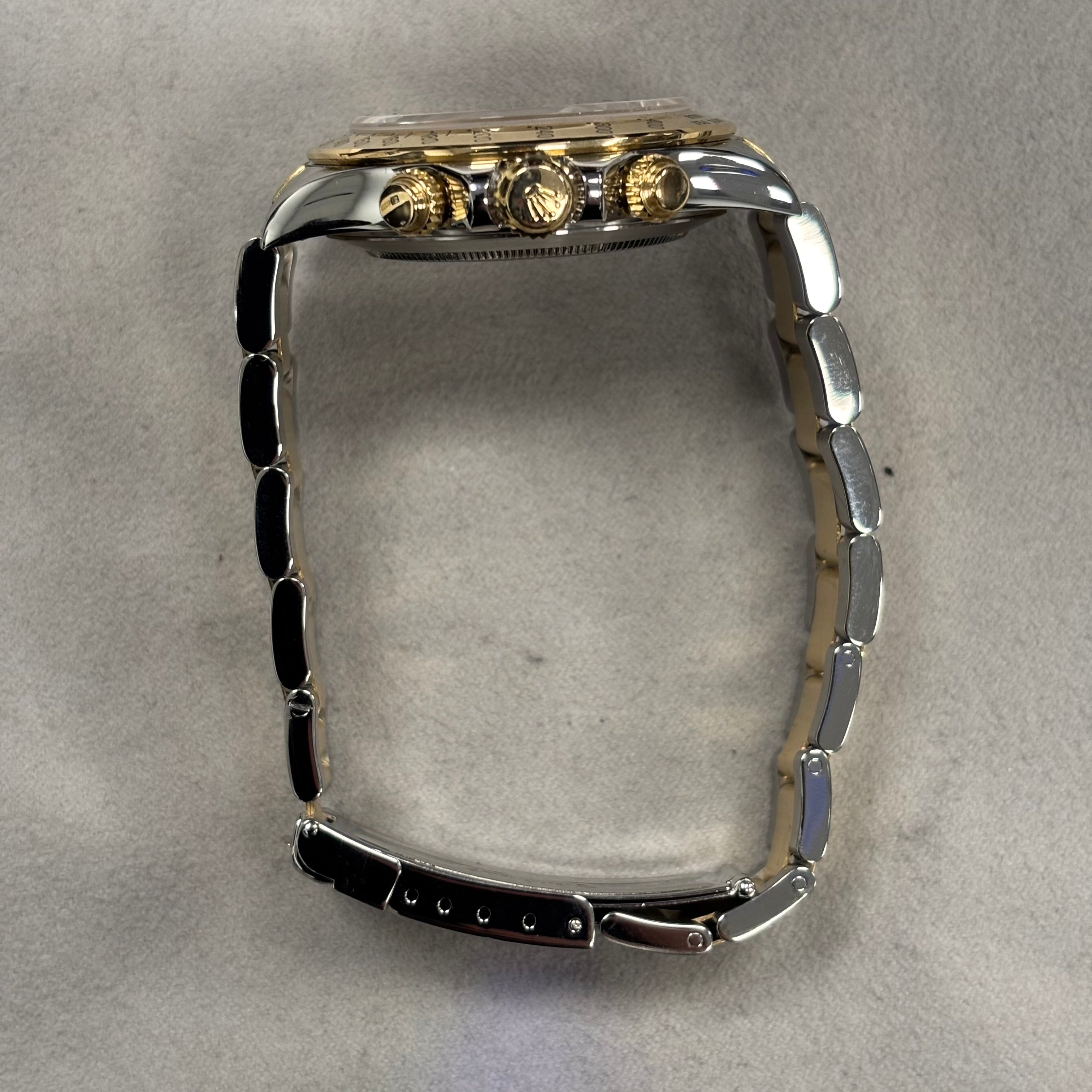 Rolex Daytona 40mm Champagne Dial Watch Ref# 16523 - Happy Jewelers Fine Jewelry Lifetime Warranty