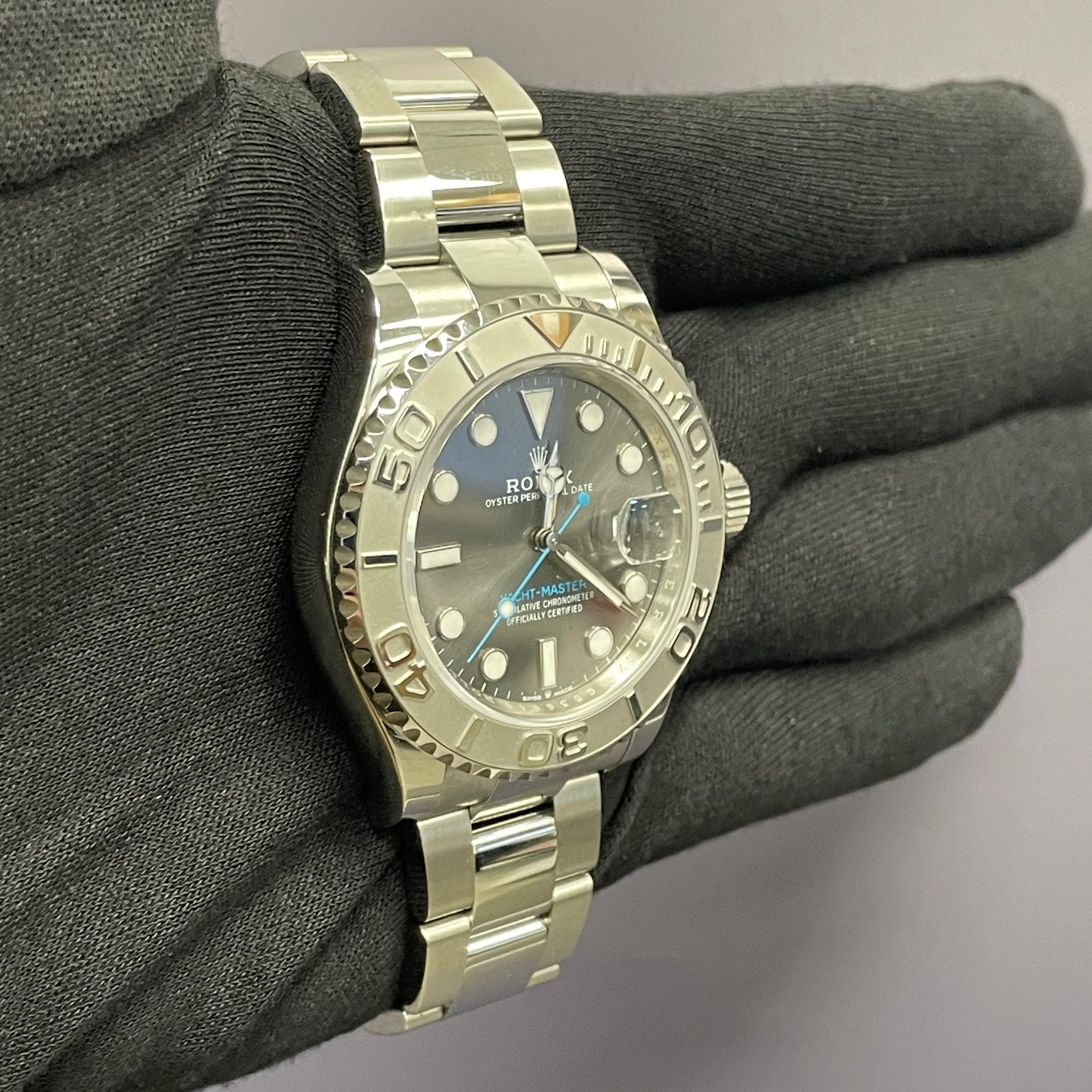 Rolex Yacht Master 40mm Rhodium Dial Watch Ref# 126622 - Happy Jewelers Fine Jewelry Lifetime Warranty