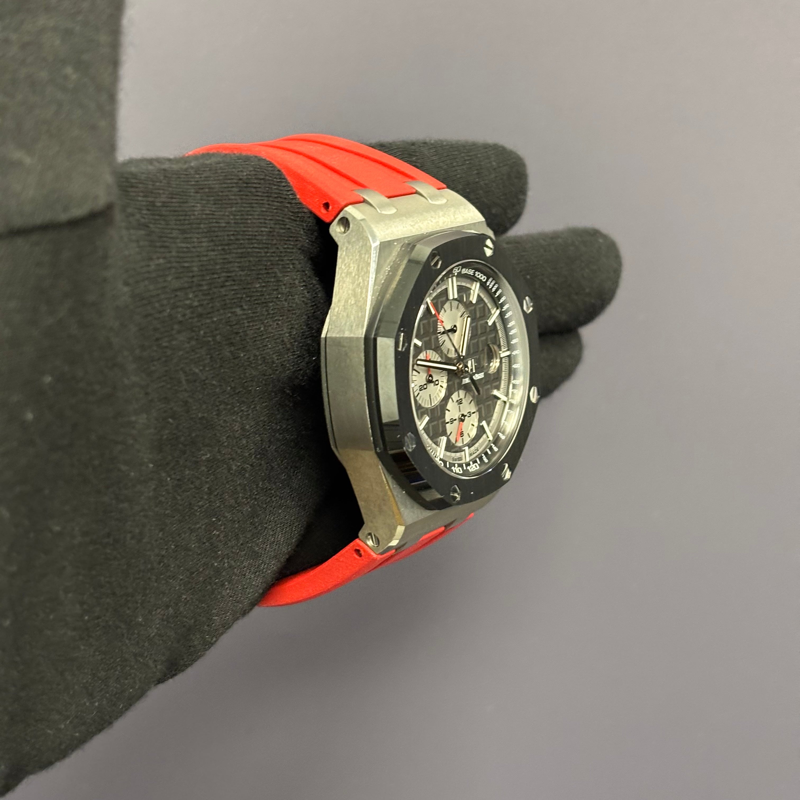 Audemars Piguet Royal Oak 44mm Grey Dial Watch Ref# 26400IO.OO.A004CA.01 - Happy Jewelers Fine Jewelry Lifetime Warranty