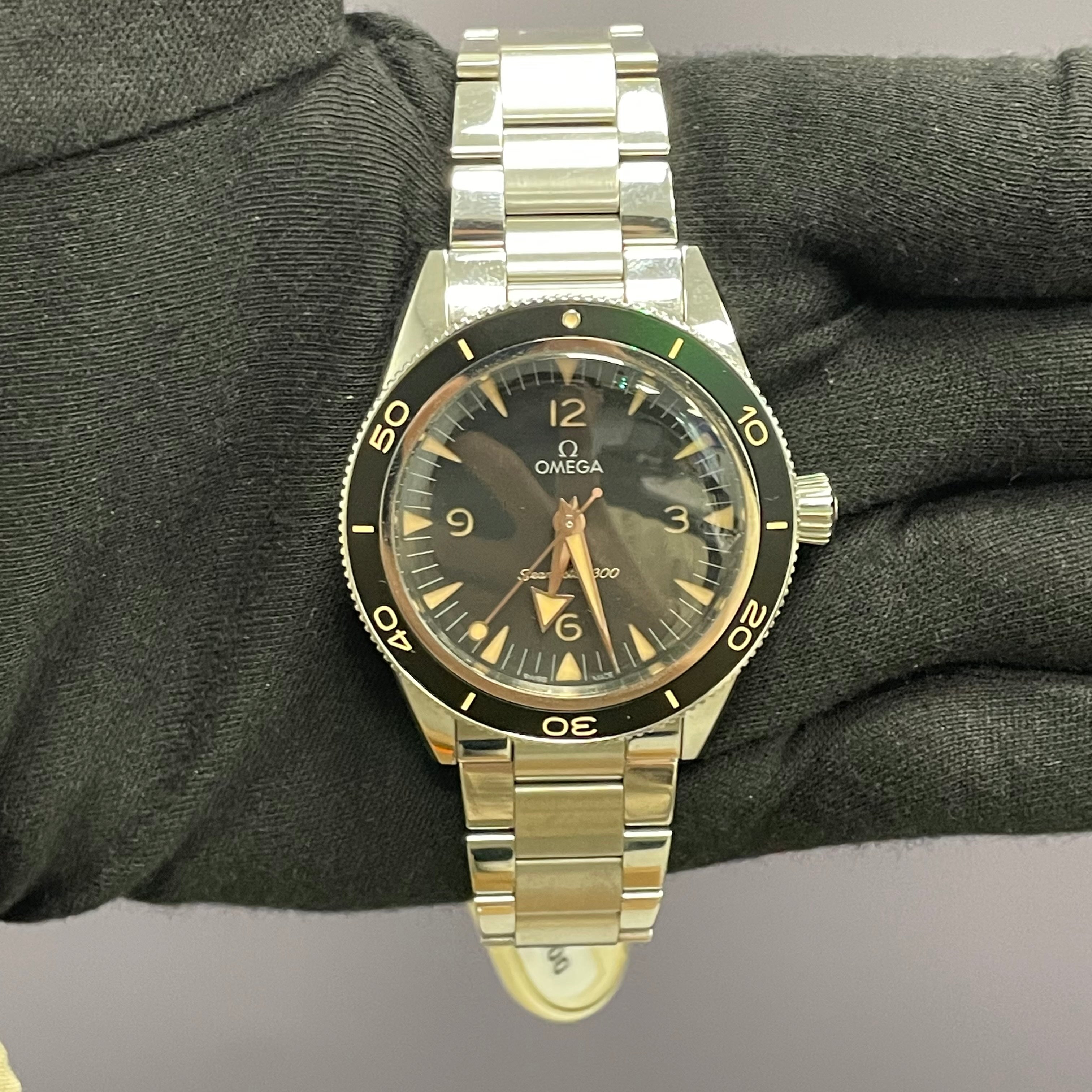 Omega Seamaster 41mm Black Dial Ref# 234.30.41.21.01.001 - Happy Jewelers Fine Jewelry Lifetime Warranty