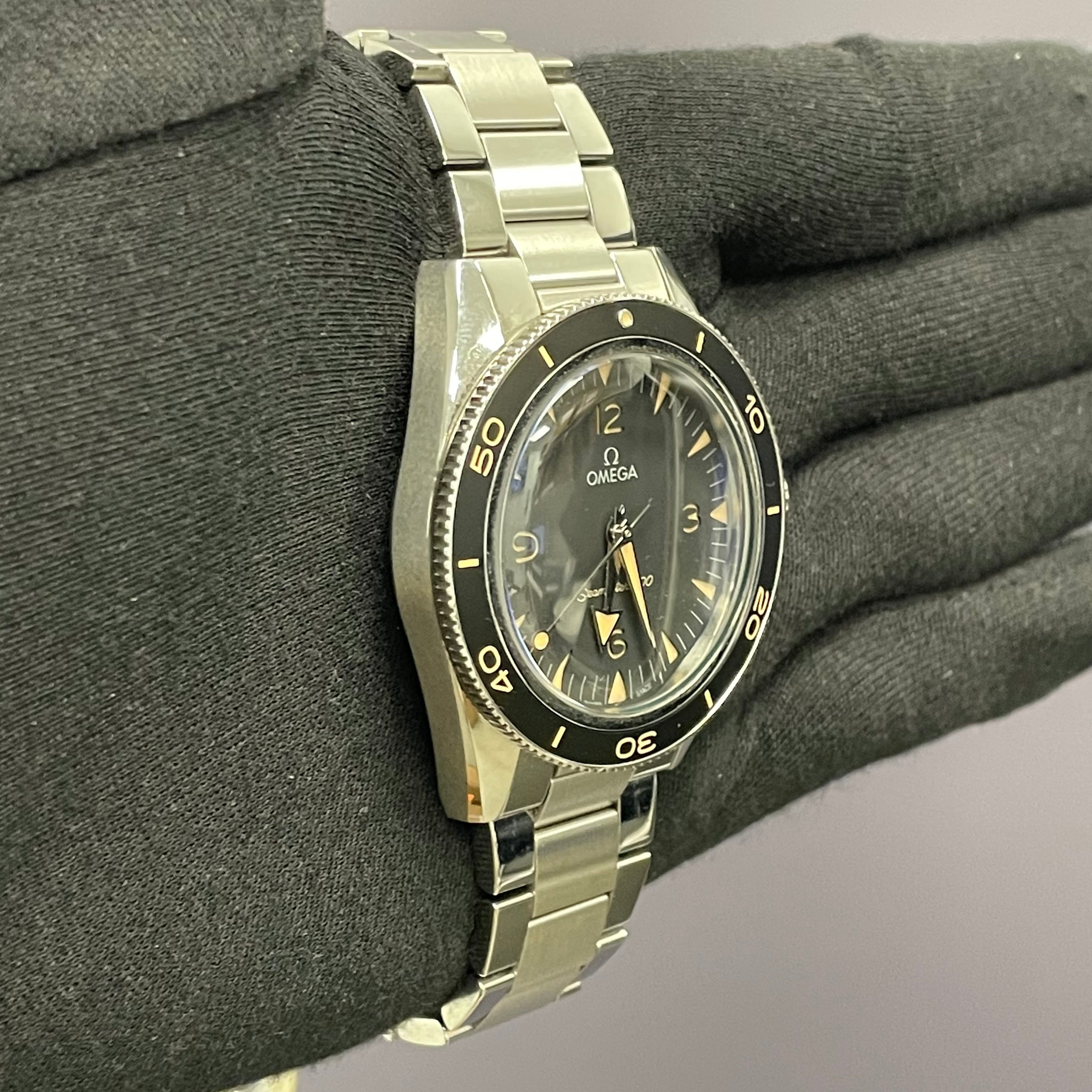 Omega Seamaster 41mm Black Dial Ref# 234.30.41.21.01.001 - Happy Jewelers Fine Jewelry Lifetime Warranty