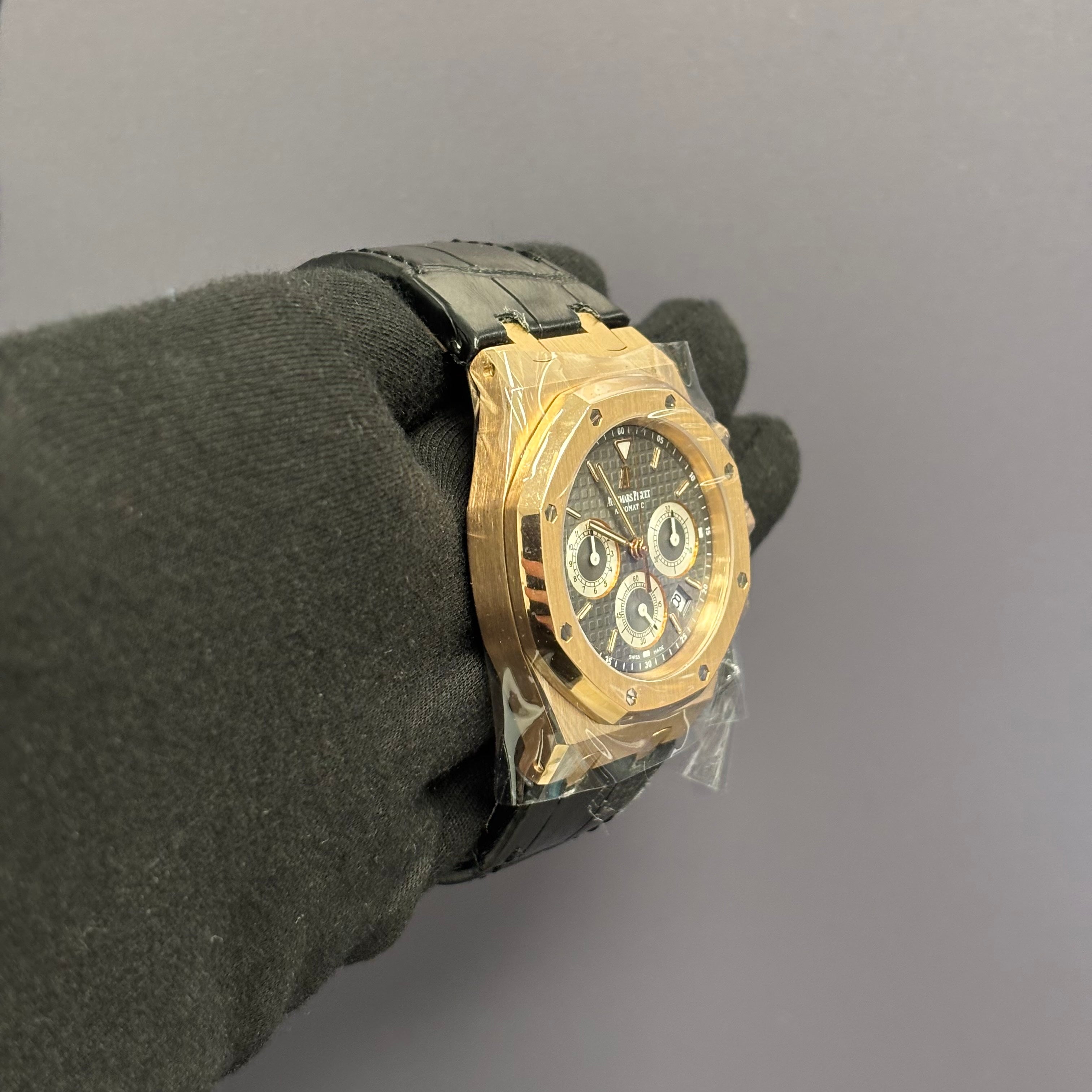 Audemars Piguet Royal Oak 39mm Grey Dial Ref# 26022OR.OO.D098CR.02 - Happy Jewelers Fine Jewelry Lifetime Warranty