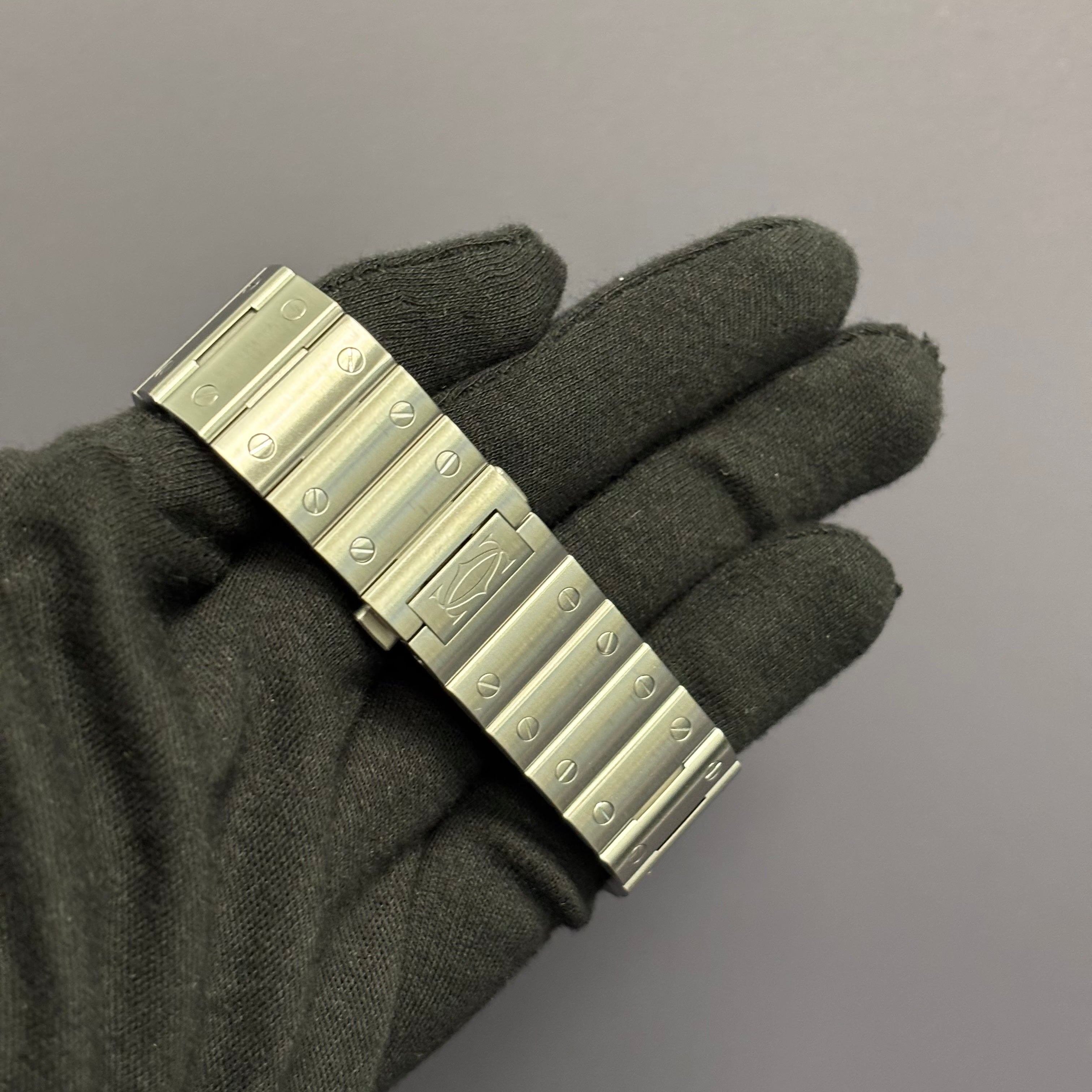 Cartier Santos 40mm Green Dial Watch Ref# WSSA0062 - Happy Jewelers Fine Jewelry Lifetime Warranty