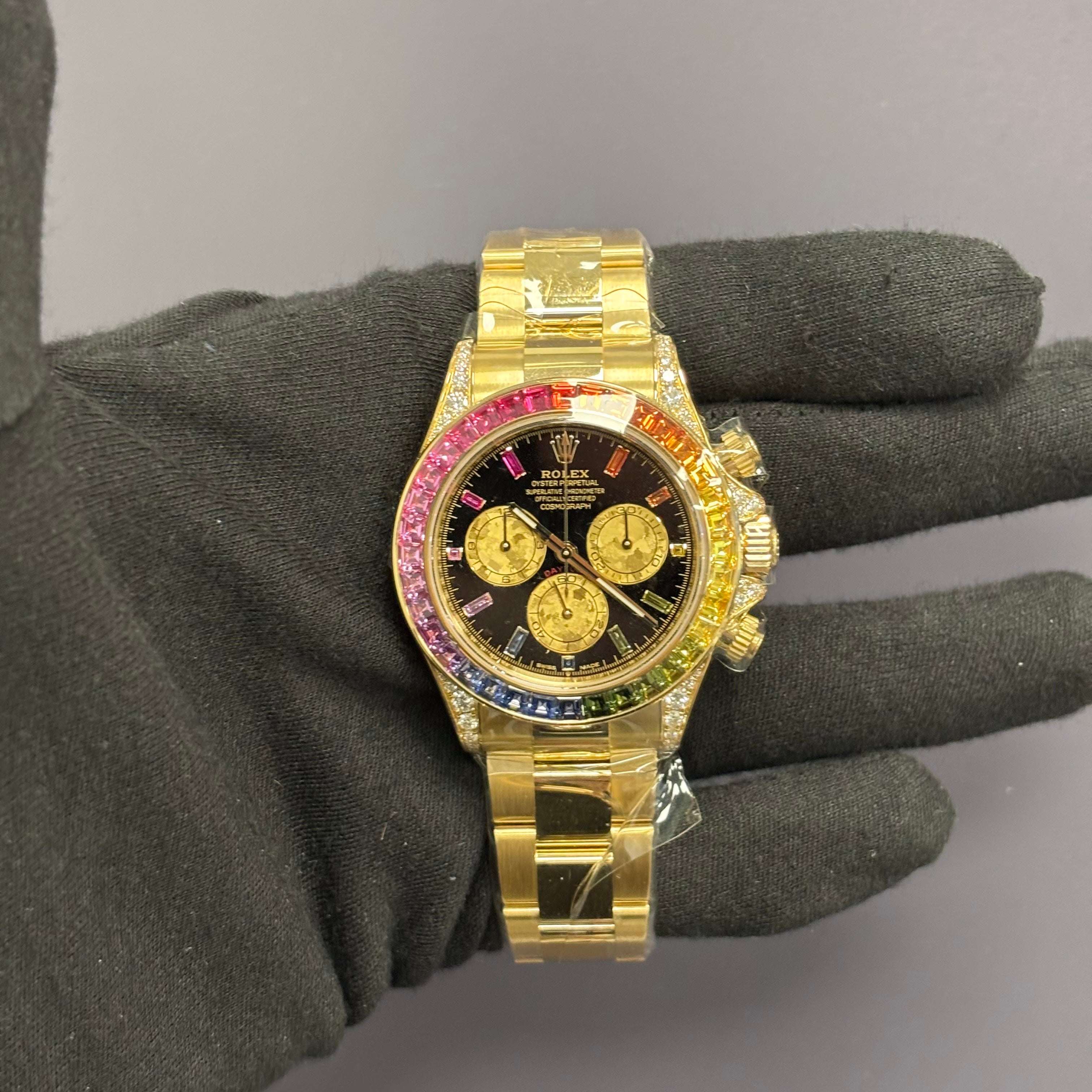 Rolex Daytona 40mm Black Dial Watch Ref# 126598RBOW - Happy Jewelers Fine Jewelry Lifetime Warranty