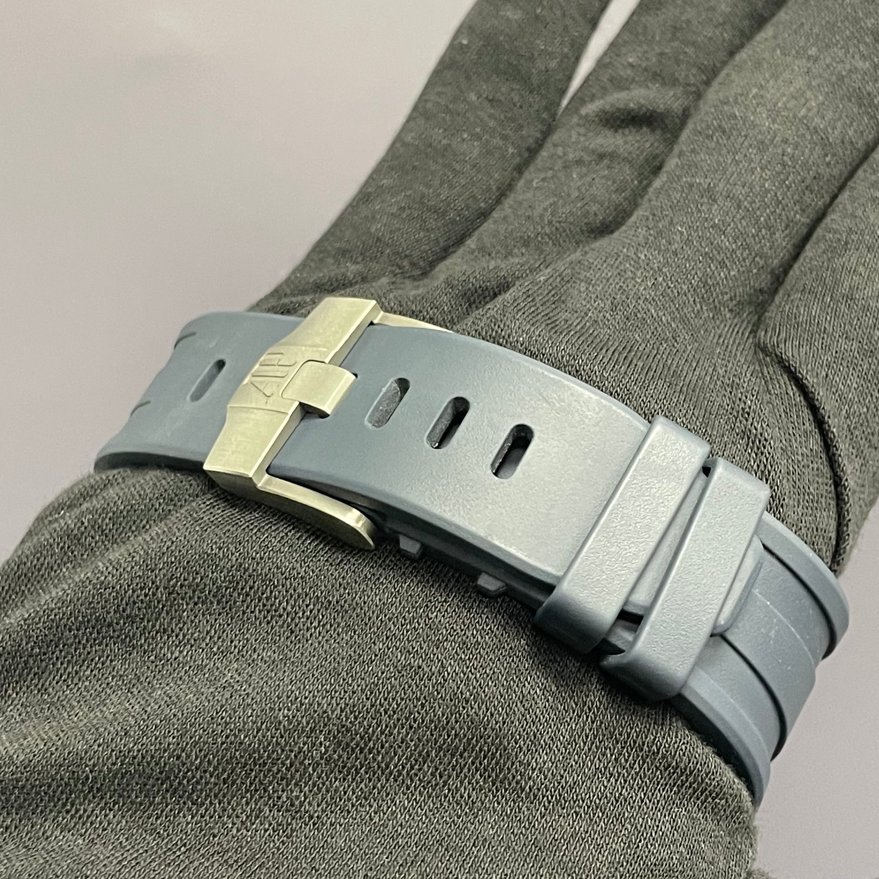 Audemars Piguet Royal Oak 42mm Blue Dial Watch Ref# 26480TI.OO.A027CA.01 - Happy Jewelers Fine Jewelry Lifetime Warranty