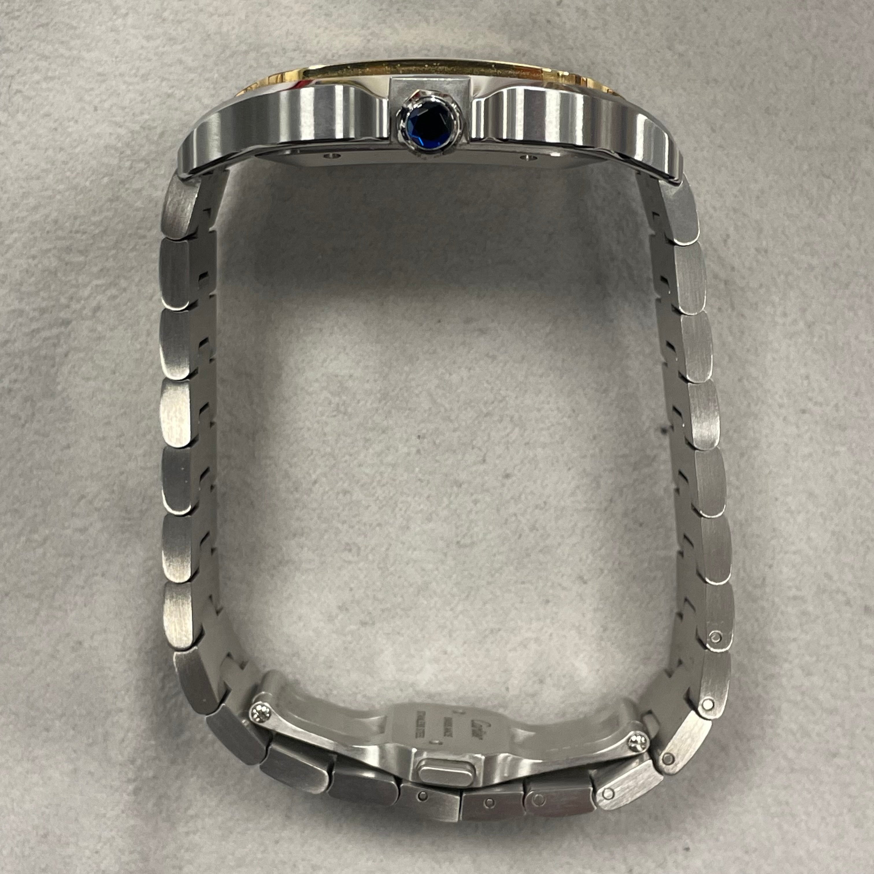 Cartier Santos 47mm White Dial Watch Ref# W2SA0009 - Happy Jewelers Fine Jewelry Lifetime Warranty