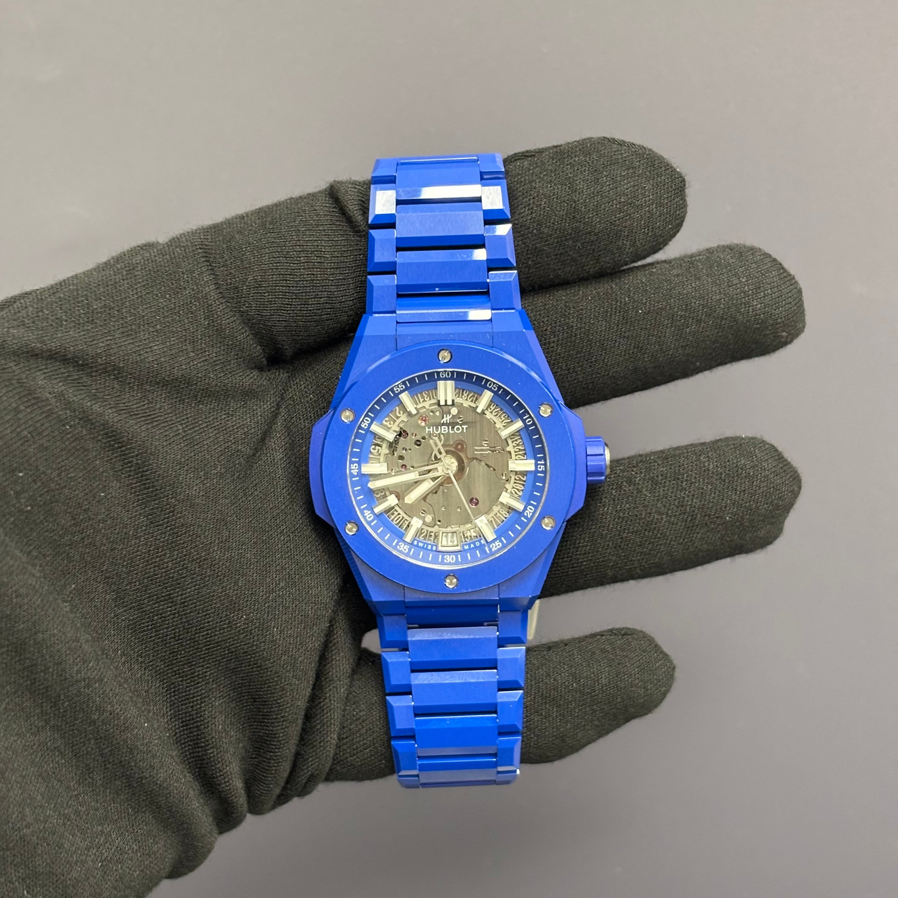 Hublot Big Bang 40mm Openwork Dial Watch Ref# 456.EX.5129.EX - Happy Jewelers Fine Jewelry Lifetime Warranty