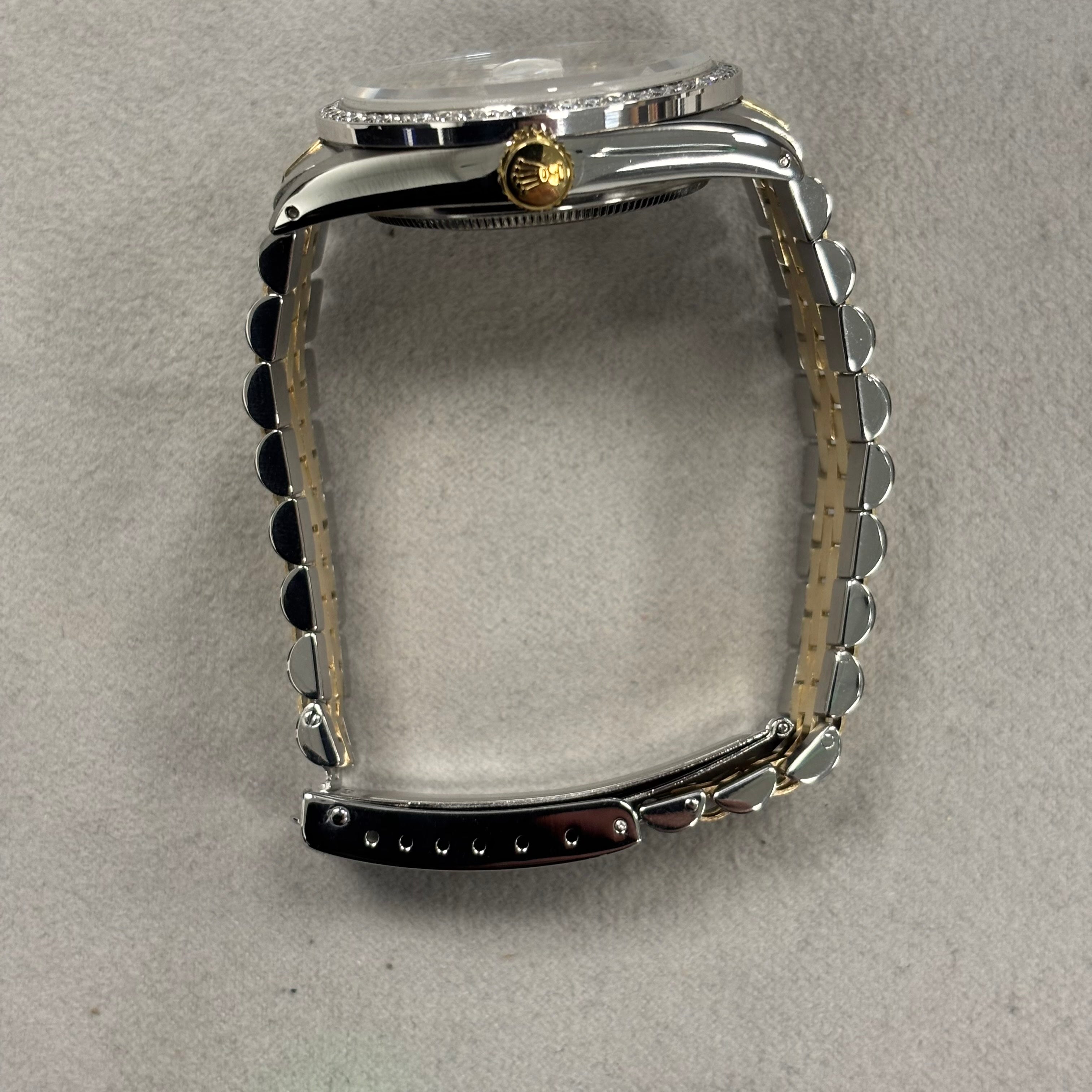 Rolex Datejust 36mm MOP Dial Watch Ref# 16013 - Happy Jewelers Fine Jewelry Lifetime Warranty