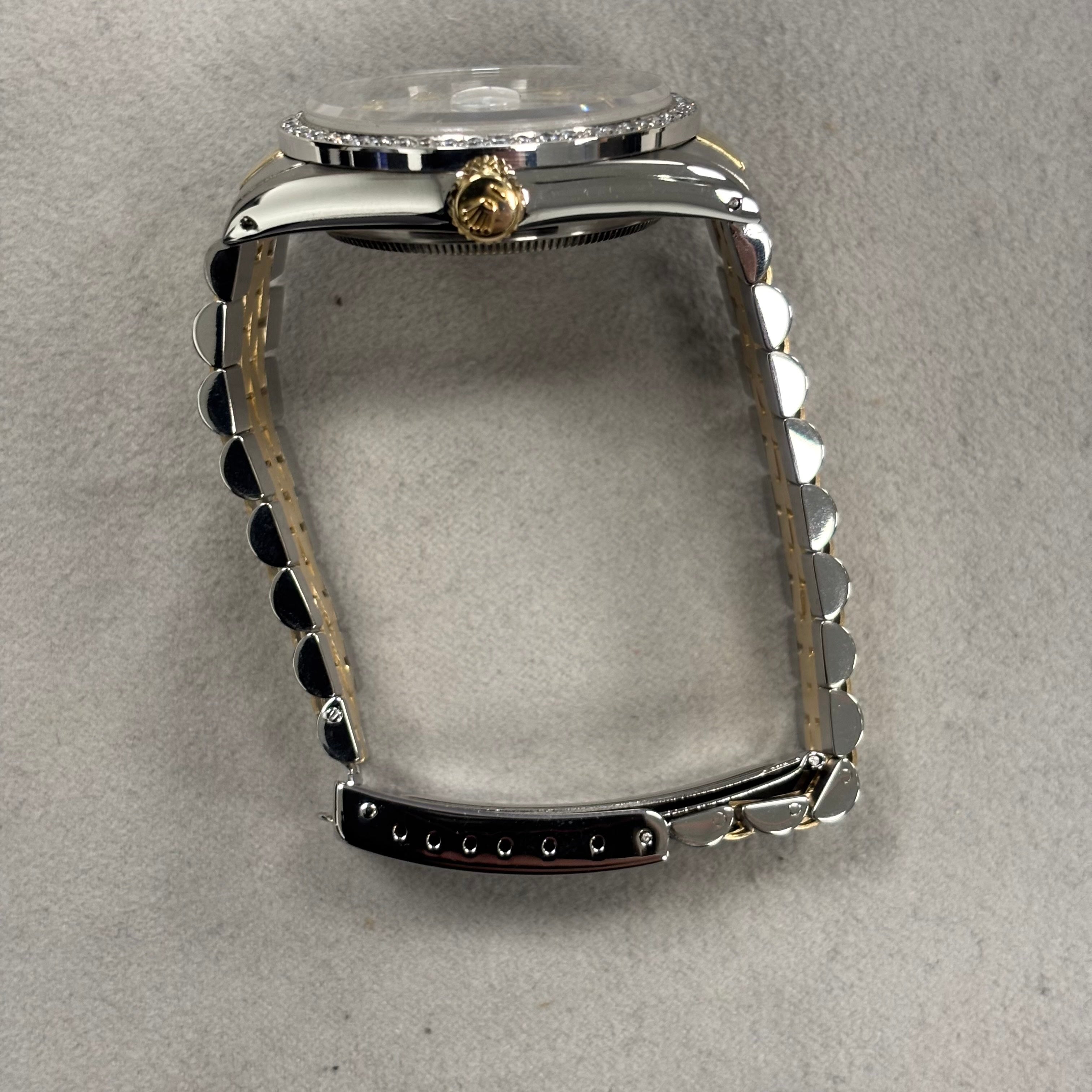 Rolex Datejust 36mm MOP Dial Watch Ref# 16013 - Happy Jewelers Fine Jewelry Lifetime Warranty