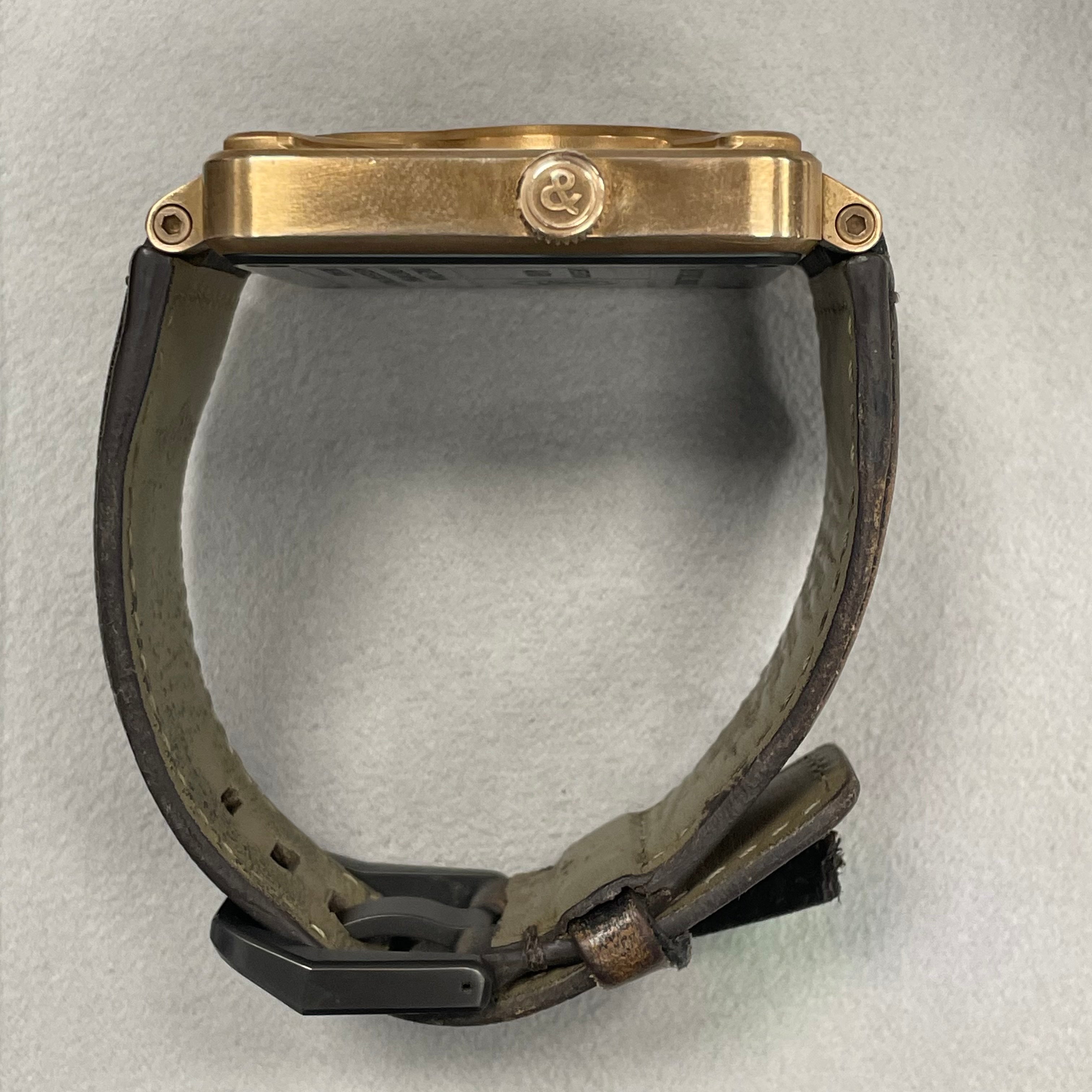 Bell & Ross Skull Bronze 46mm Skull Dial Watch Ref# BR 01-92 - Happy Jewelers Fine Jewelry Lifetime Warranty