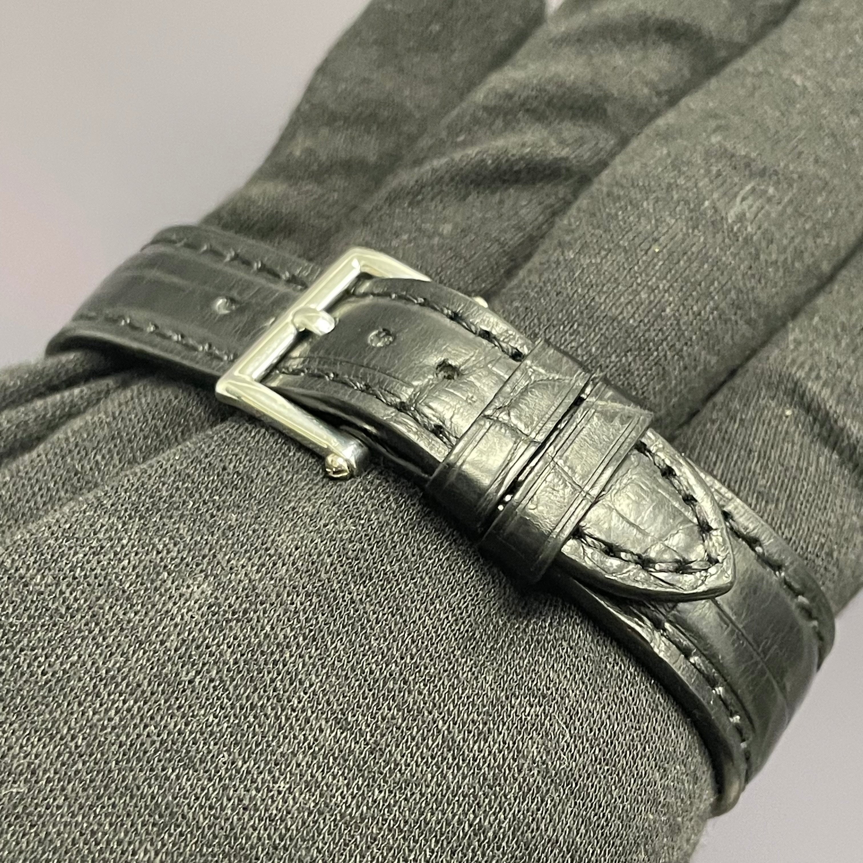 Patek Philippe Gondolo 5098 32mm Silver Dial Watch Ref# 5098P-001 - Happy Jewelers Fine Jewelry Lifetime Warranty