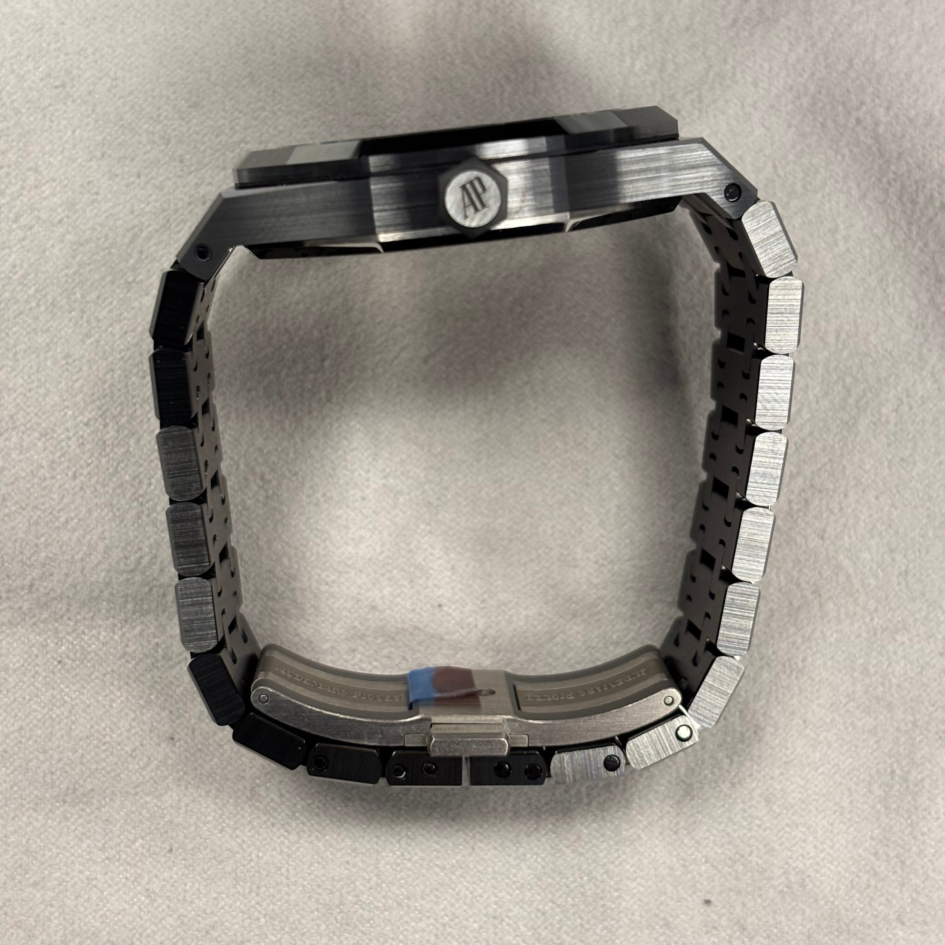 Audemars Piguet Royal Oak 41mm Pink Dial Watch Ref# 15416CE.OO.1225CE.02 - Happy Jewelers Fine Jewelry Lifetime Warranty