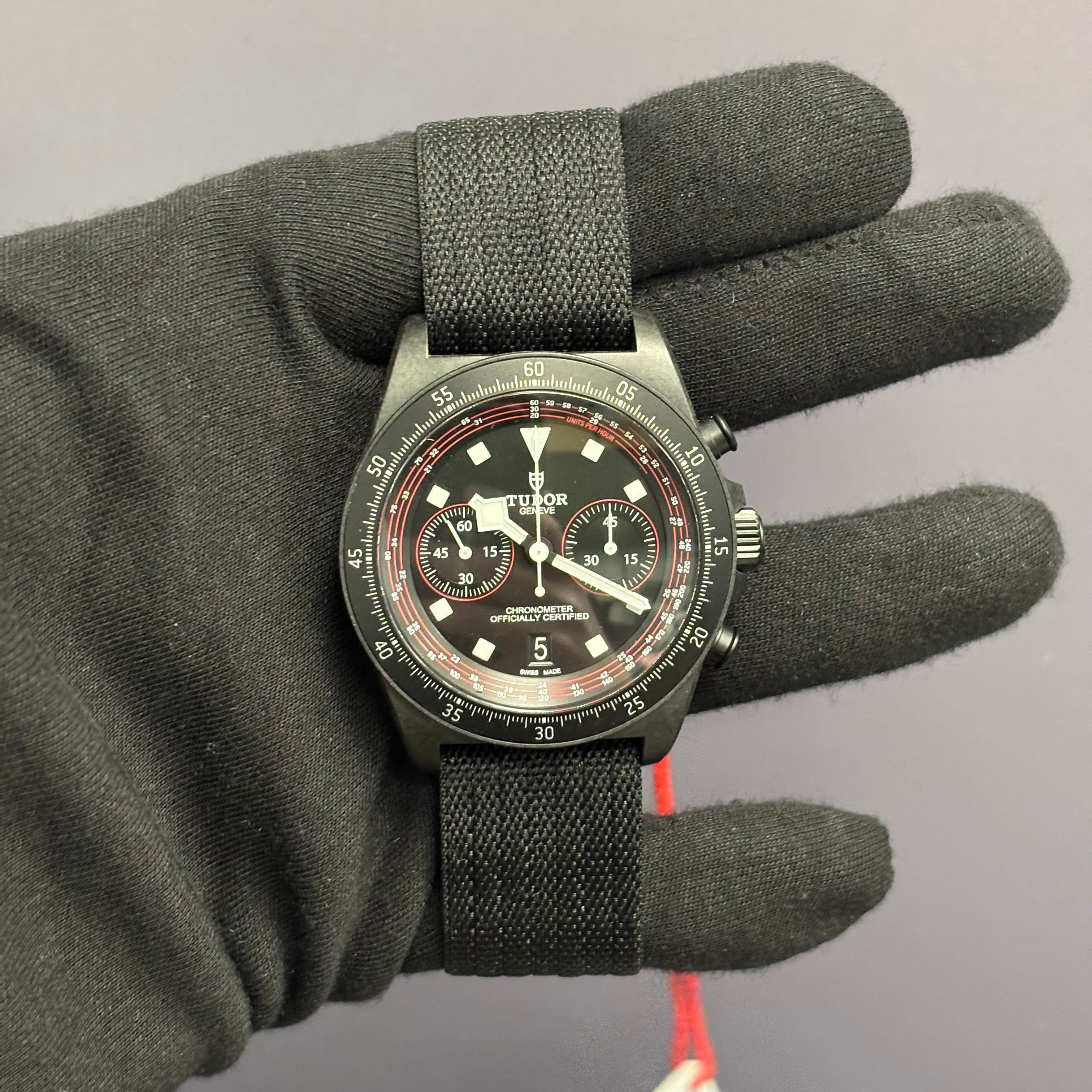 Tudor Pelagos 42mm Black Dial Watch Ref# 25827KN - Happy Jewelers Fine Jewelry Lifetime Warranty