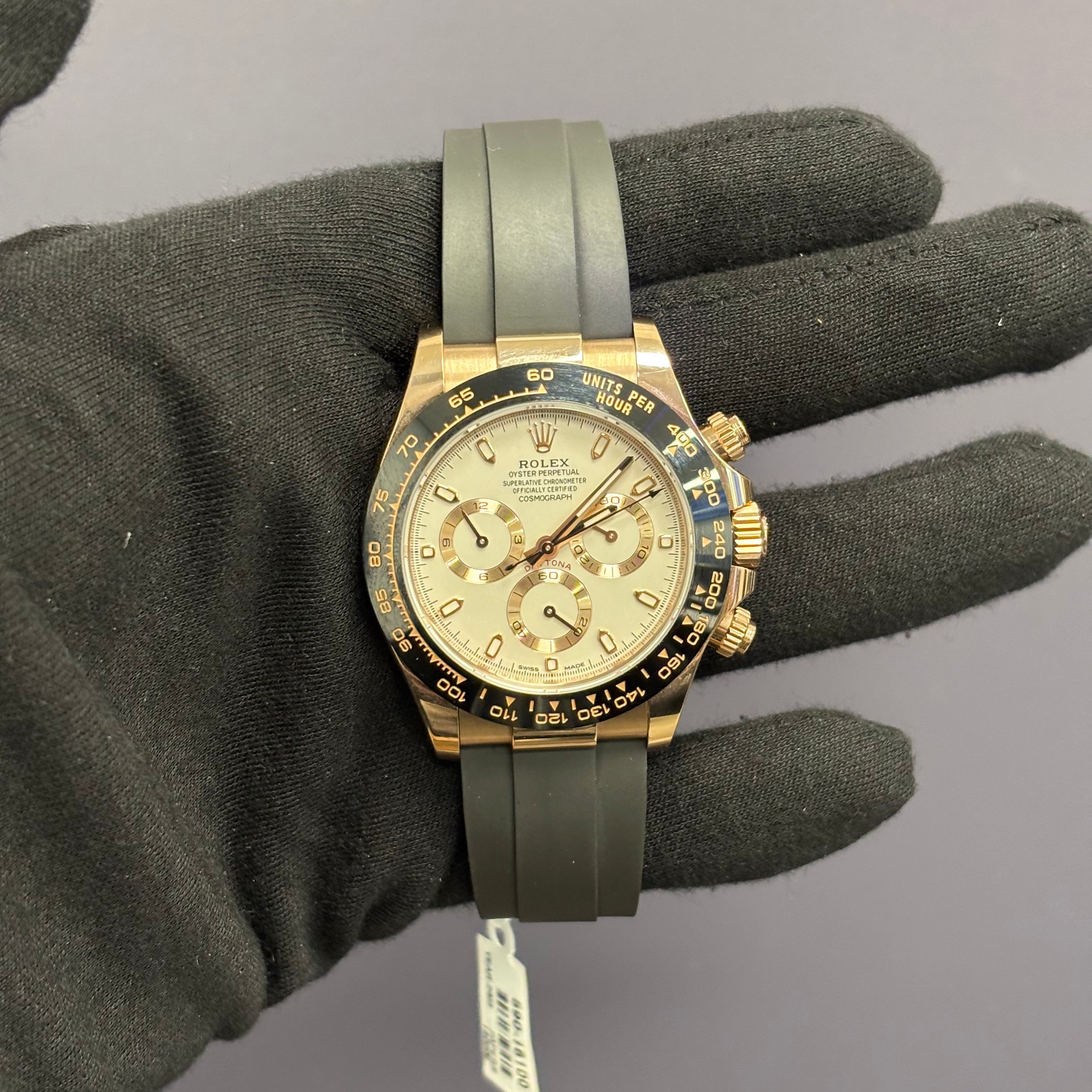 Rolex Daytona 40mm White Dial Watch Ref# 116515LN - Happy Jewelers Fine Jewelry Lifetime Warranty