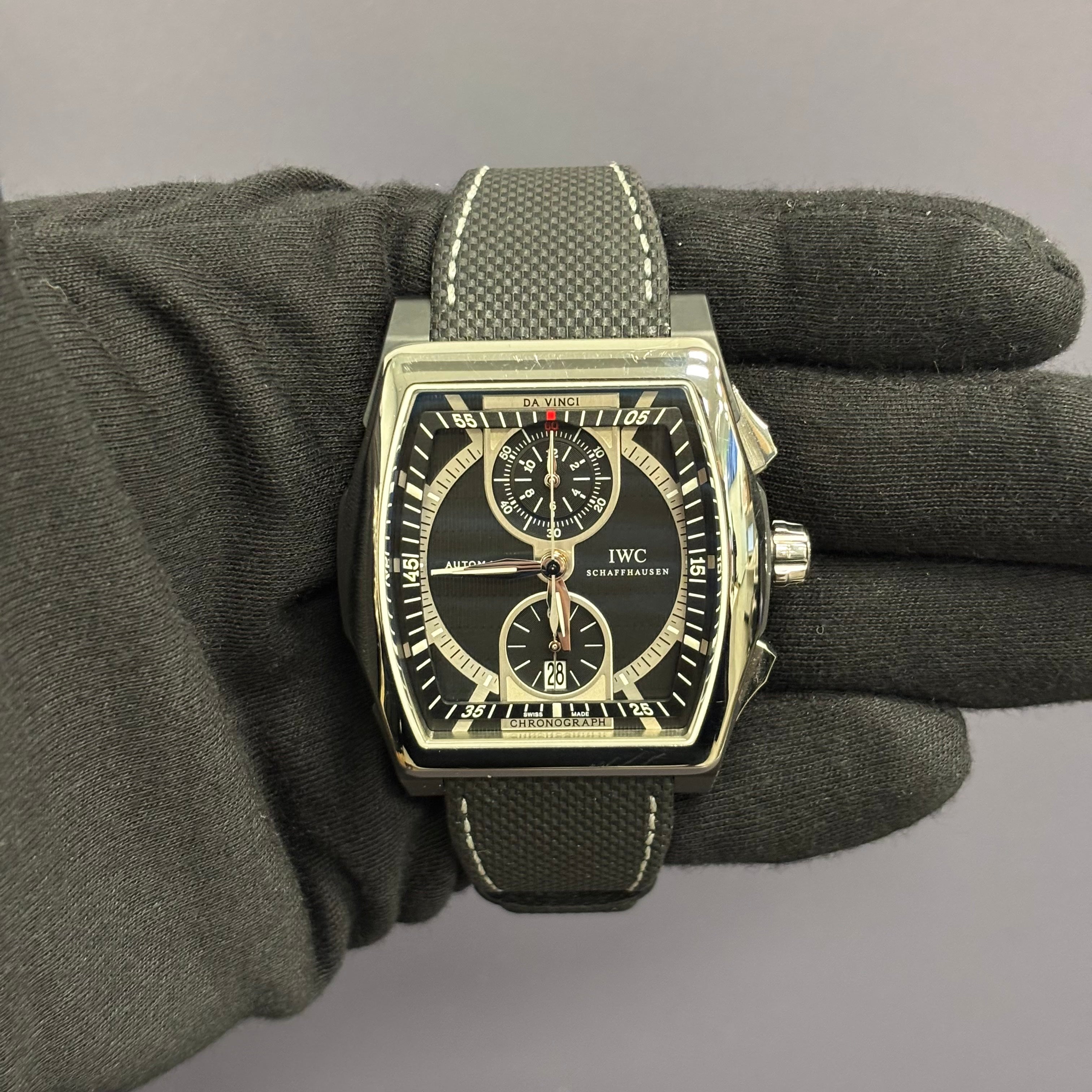 IWC Da Vinci 44mm Black Dial Watch Ref# IW376601 - Happy Jewelers Fine Jewelry Lifetime Warranty