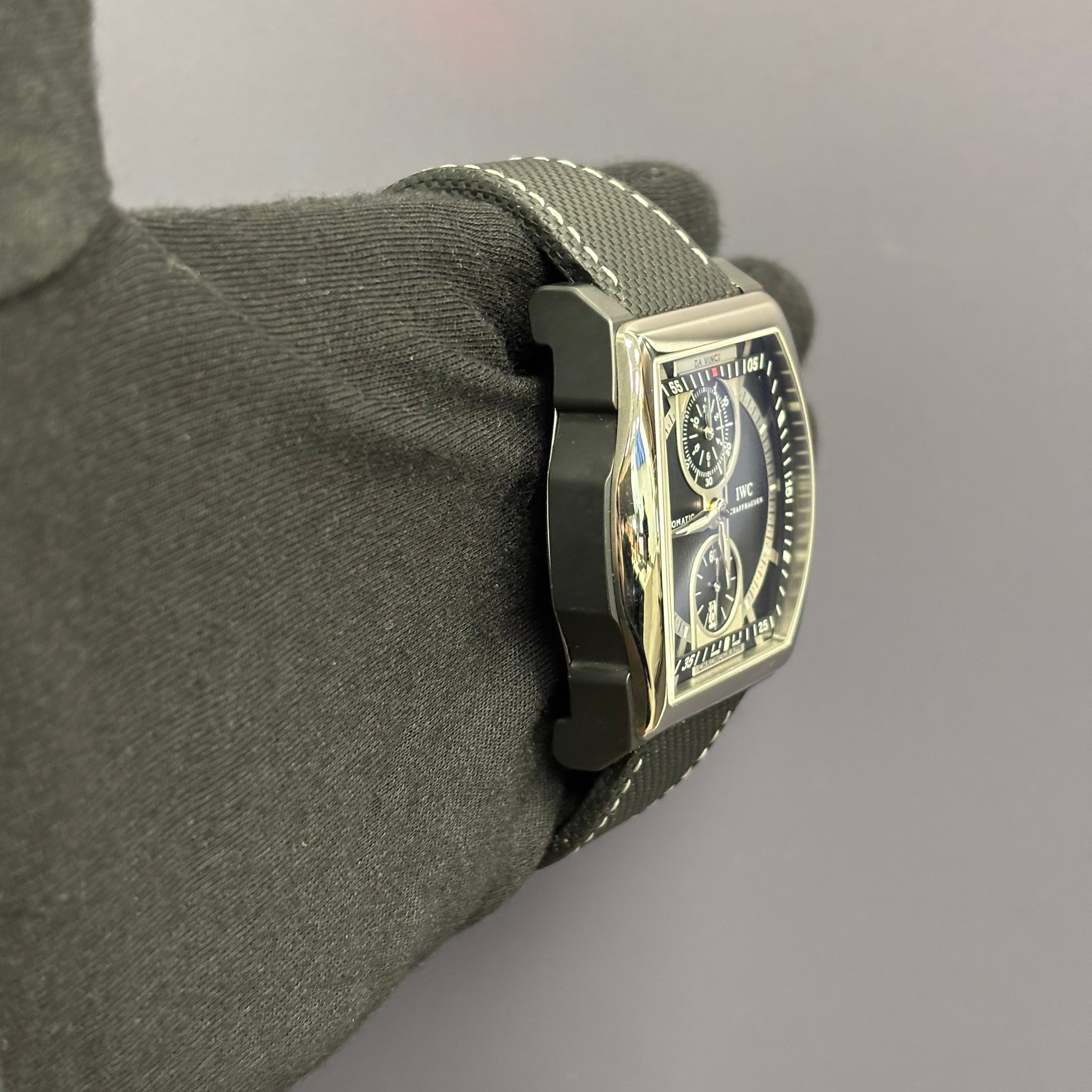 IWC Da Vinci 44mm Black Dial Watch Ref# IW376601 - Happy Jewelers Fine Jewelry Lifetime Warranty