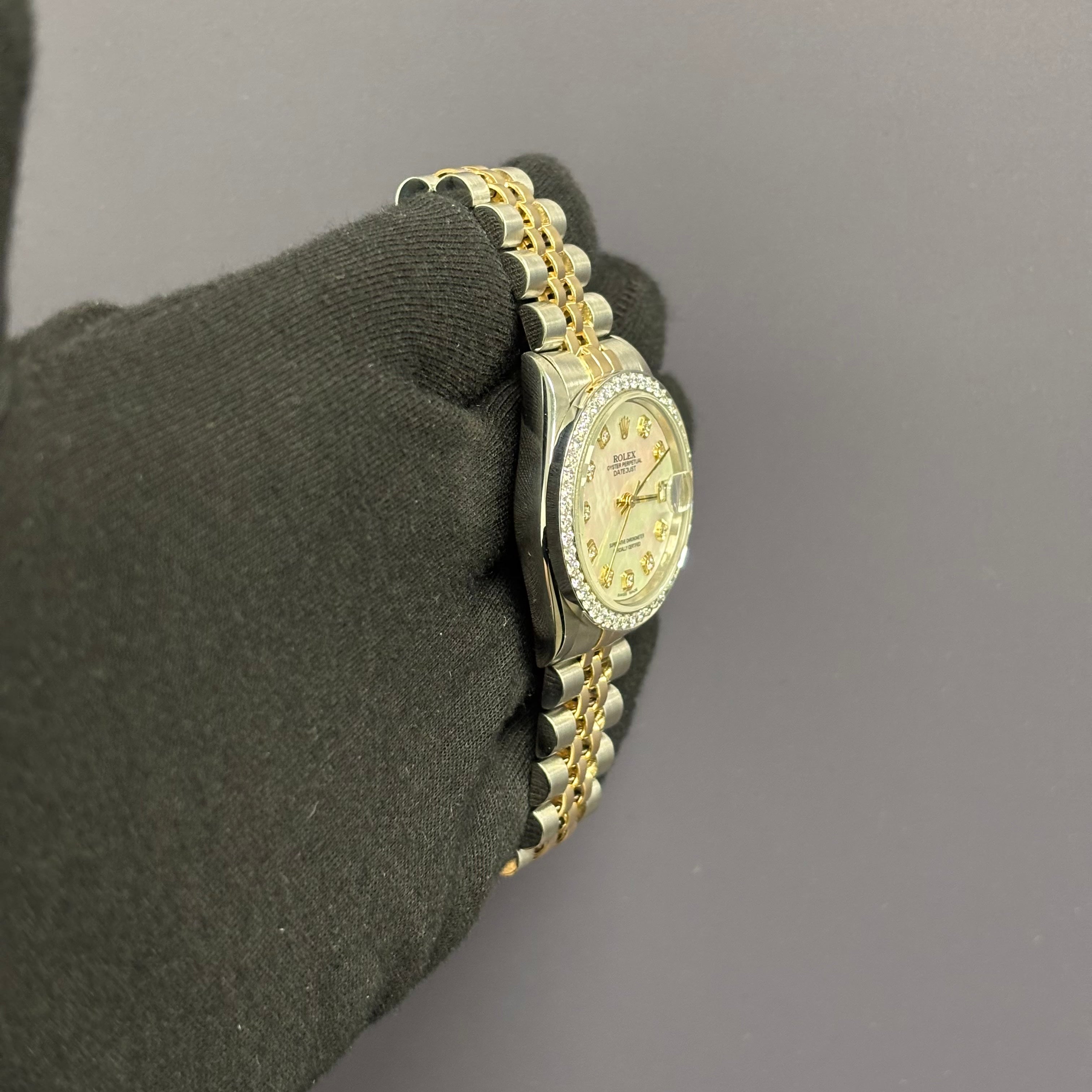 Rolex Datejust 31mm MOP Dial Watch Ref# 68273 - Happy Jewelers Fine Jewelry Lifetime Warranty