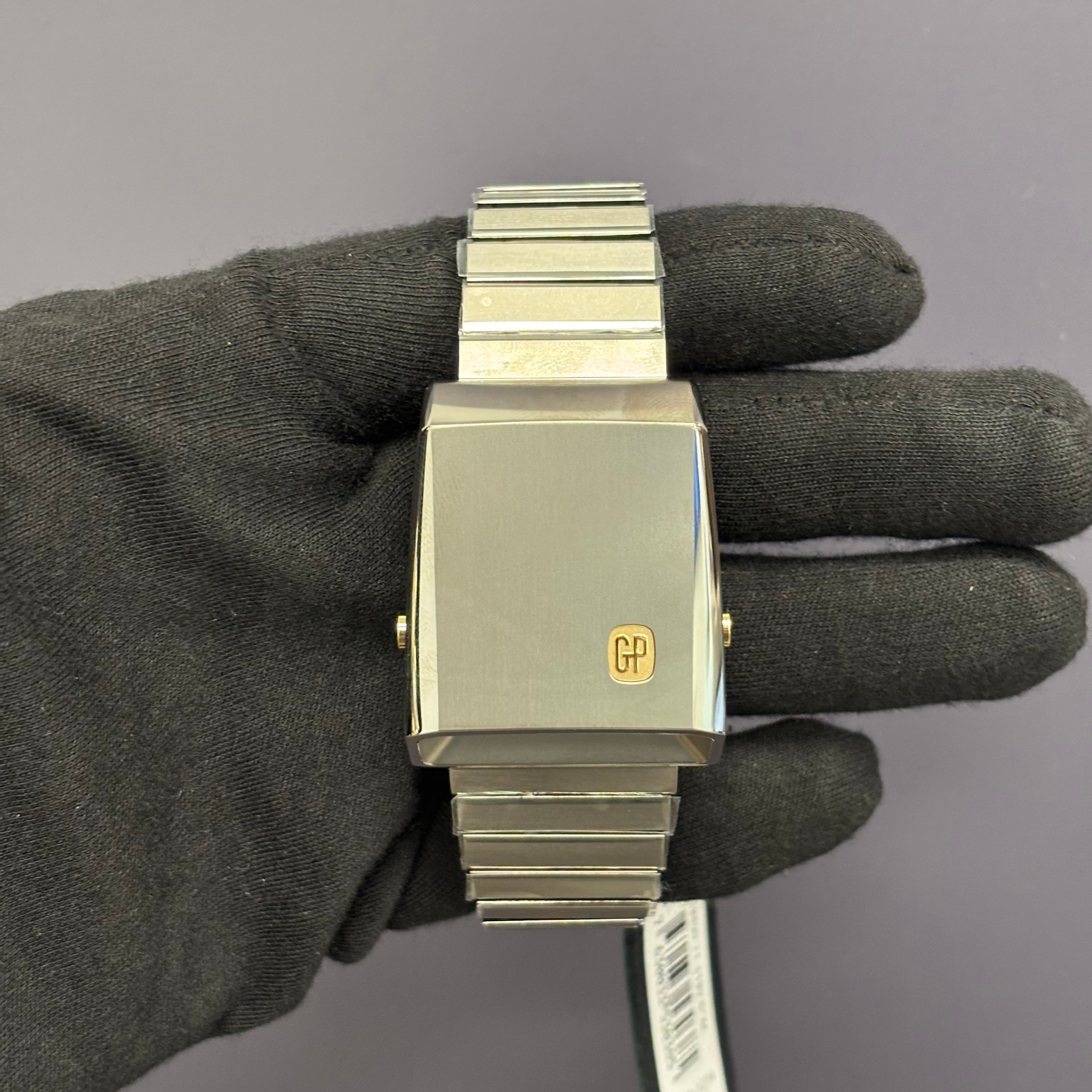 Girard Perregaux Casquette 33.6mm Digital Dial Watch Ref# 39800-21-3199-6CM - Happy Jewelers Fine Jewelry Lifetime Warranty