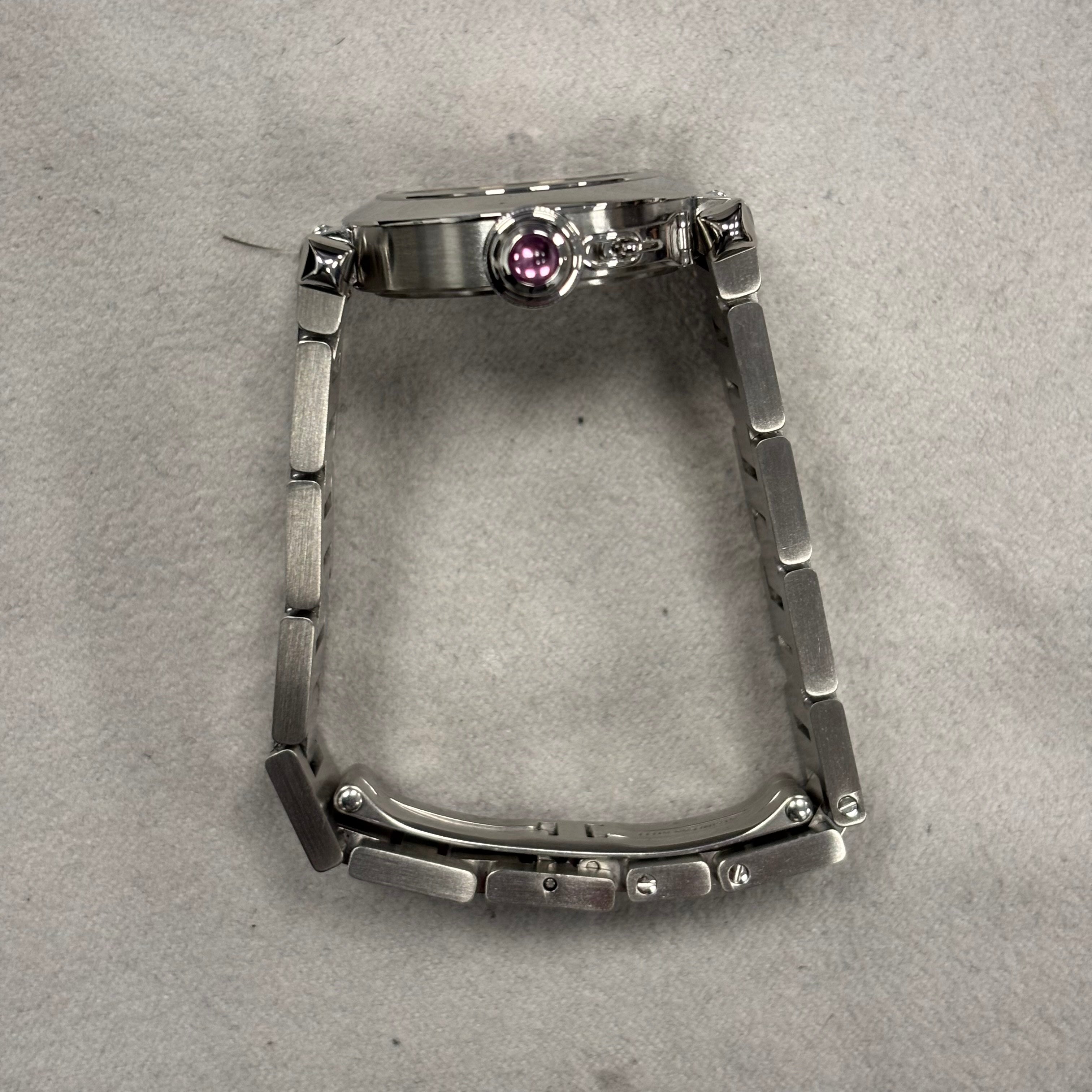 Cartier Pasha 27mm Pink Dial Watch Ref# W3140008 - Happy Jewelers Fine Jewelry Lifetime Warranty