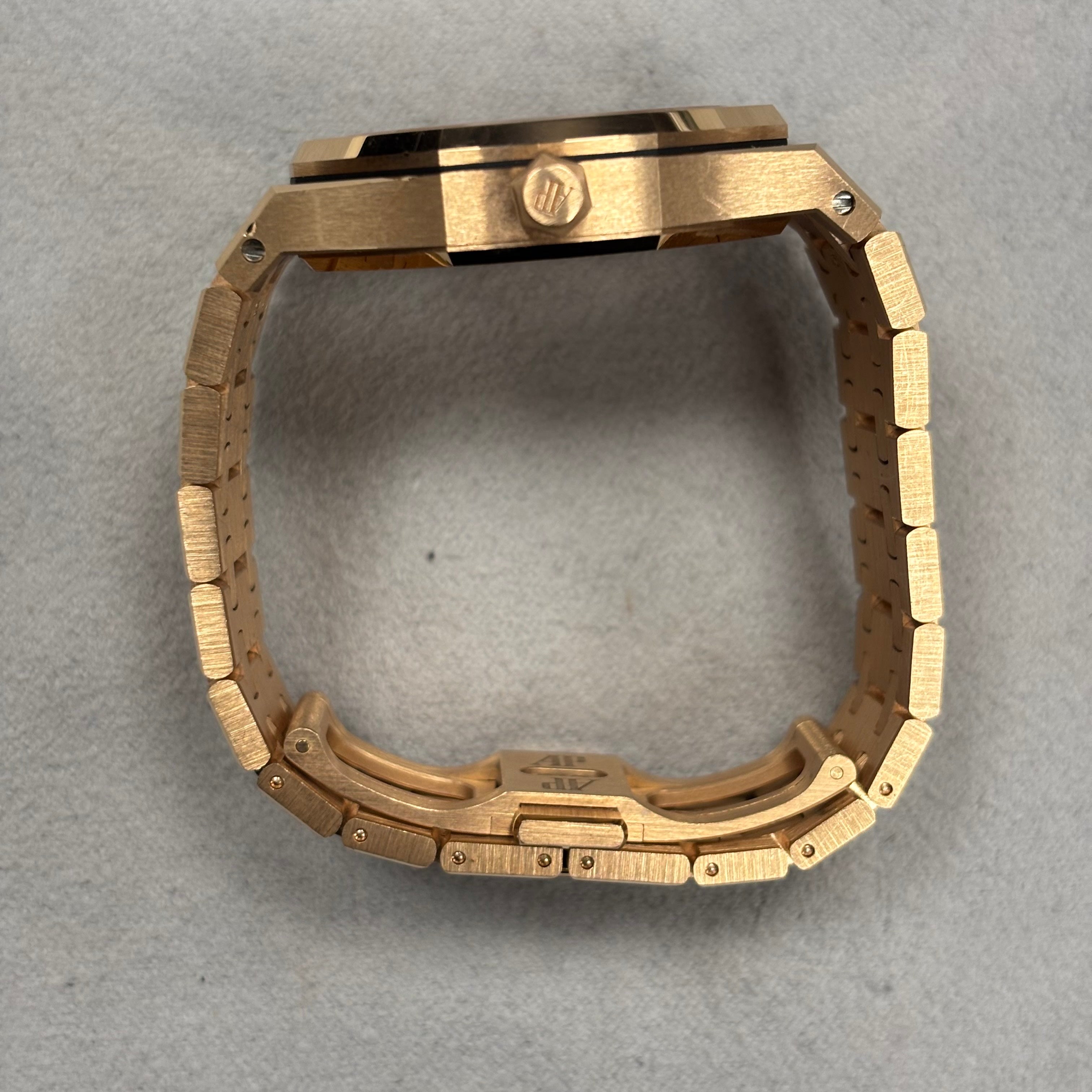 Audemars Piguet Royal Oak 34mm Silver Dial Watch Ref# 77351OR.ZZ.1261OR.01 - Happy Jewelers Fine Jewelry Lifetime Warranty