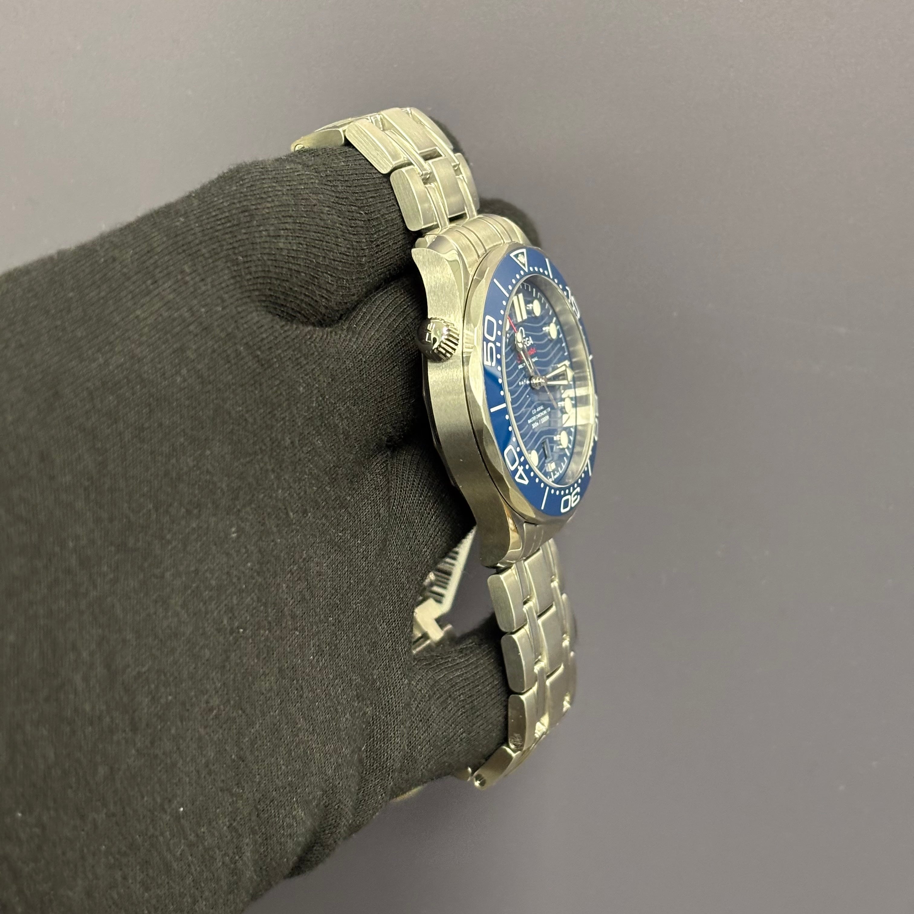 Omega Seamaster 42mm Blue Dial Watch Ref# 210.30.42.20.03.001 - Happy Jewelers Fine Jewelry Lifetime Warranty