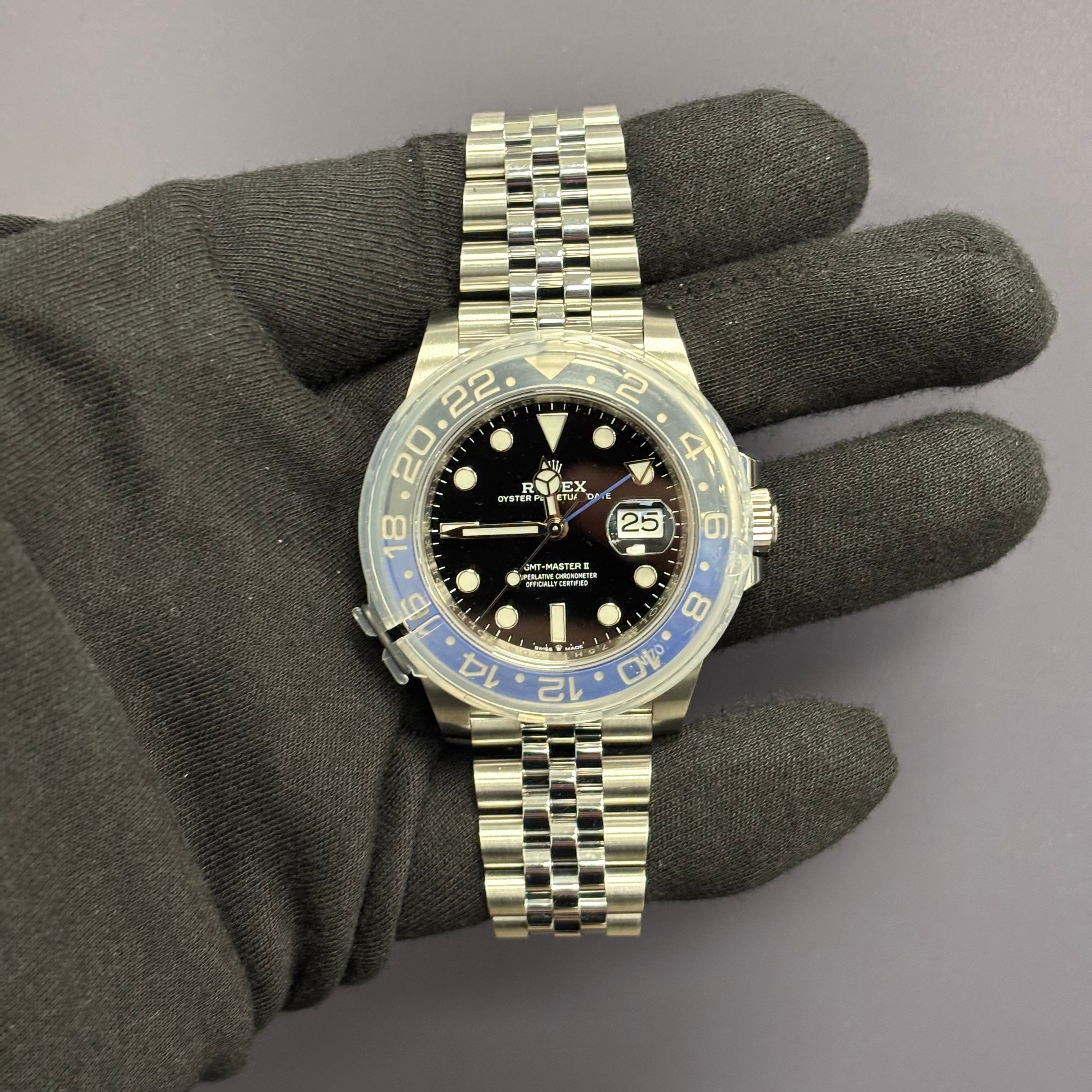 Rolex GMT-Master II 40mm Black Dial Watch Ref# 12671BLNR - Happy Jewelers Fine Jewelry Lifetime Warranty