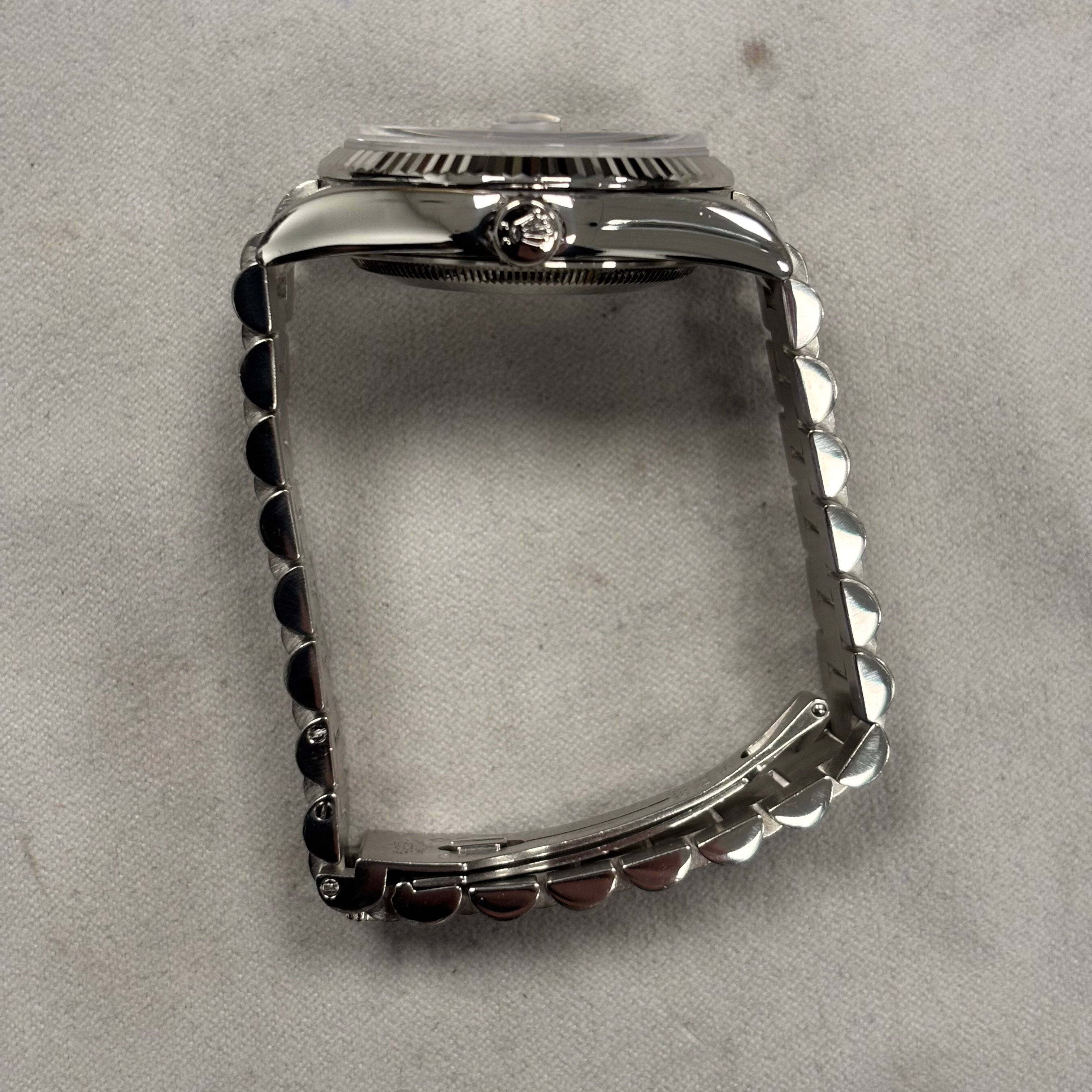 Rolex Day-Date 36mm Blue Dial Watch Ref# 118239 - Happy Jewelers Fine Jewelry Lifetime Warranty