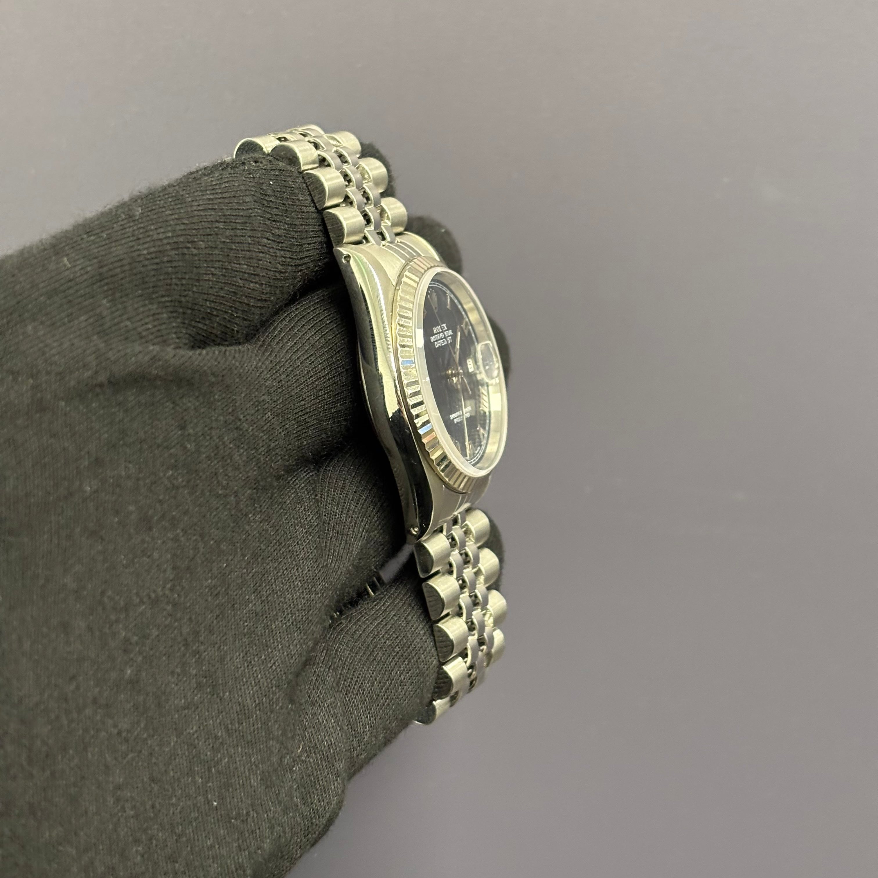 Rolex Datejust 36mm Blue Dial Watch Ref# 16234 - Happy Jewelers Fine Jewelry Lifetime Warranty