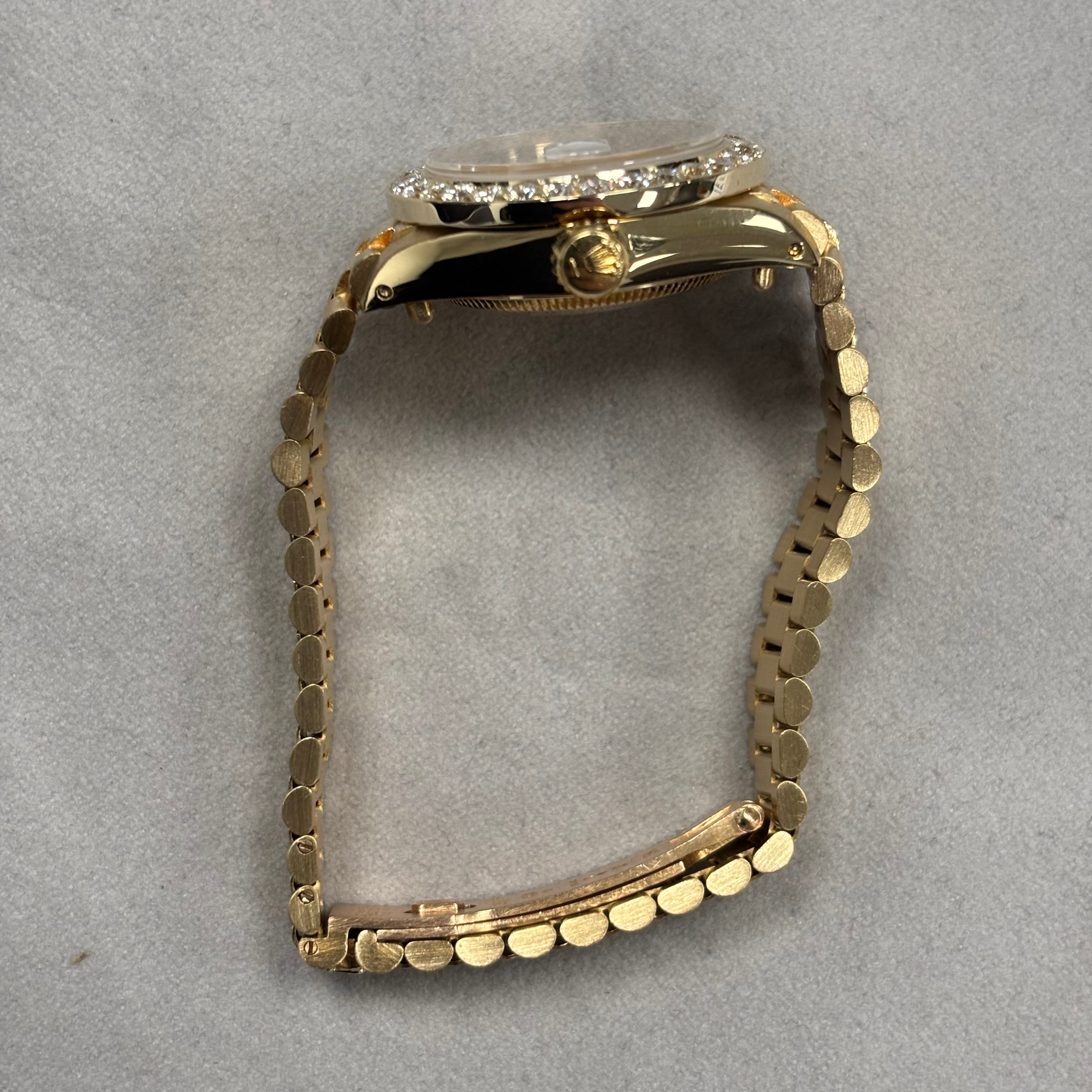 Rolex Datejust 26mm Salmon Dial Watch Ref# 6917 - Happy Jewelers Fine Jewelry Lifetime Warranty