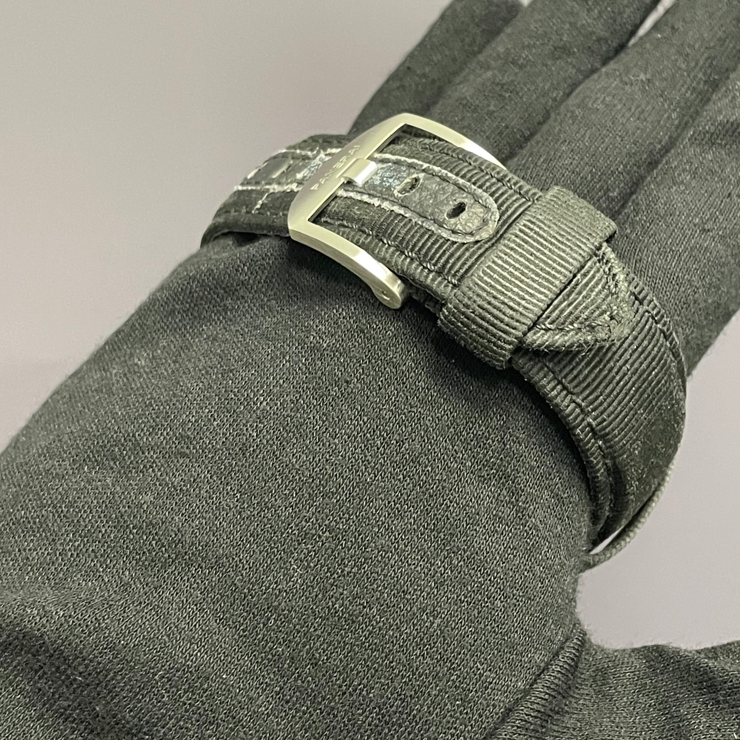 Panerai Luminor 44mm Black Dial Watch Ref# PAM00347 - Happy Jewelers Fine Jewelry Lifetime Warranty