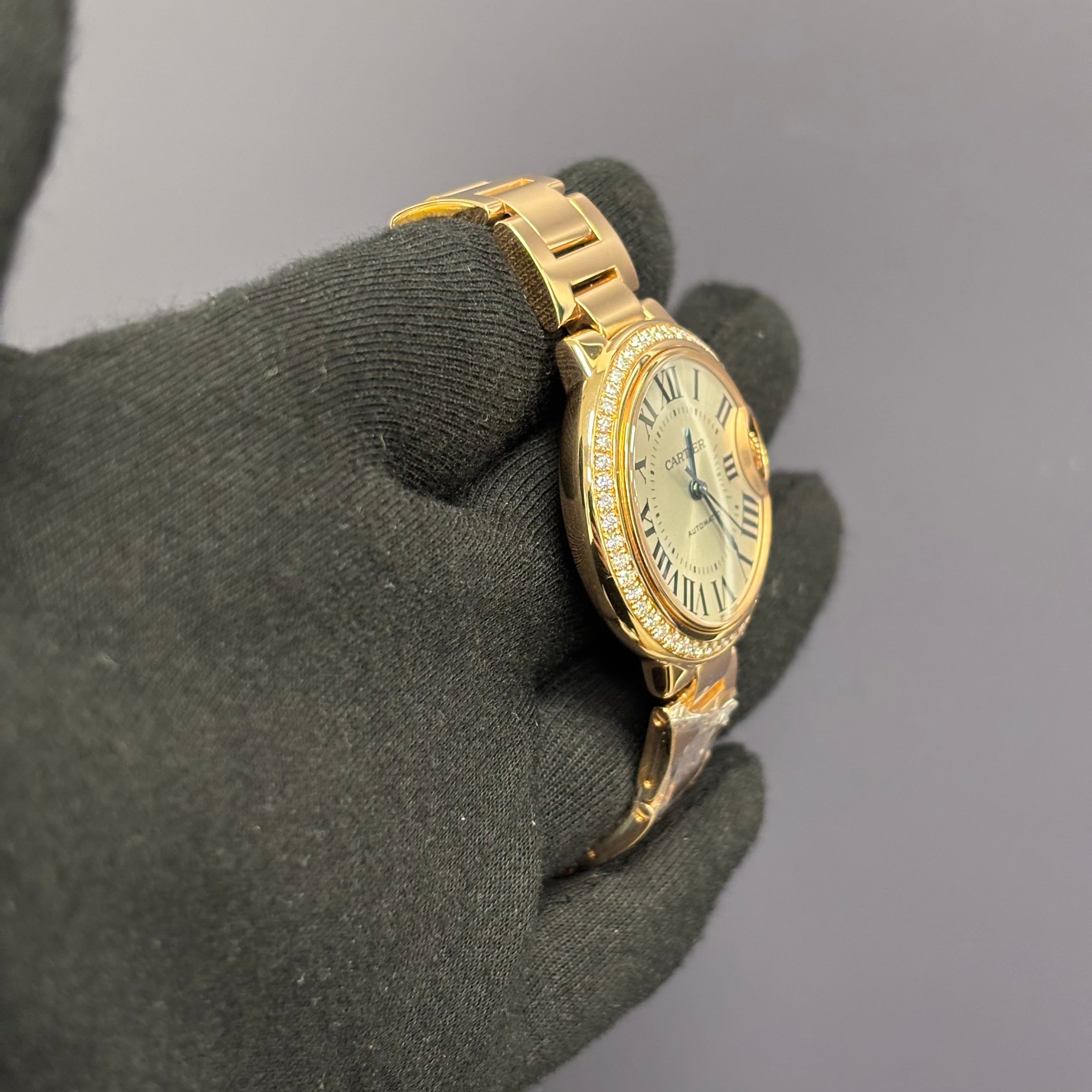 Cartier Ballon Bleu 33mm Silver Dial Watch Ref# WJBB0036 - Happy Jewelers Fine Jewelry Lifetime Warranty