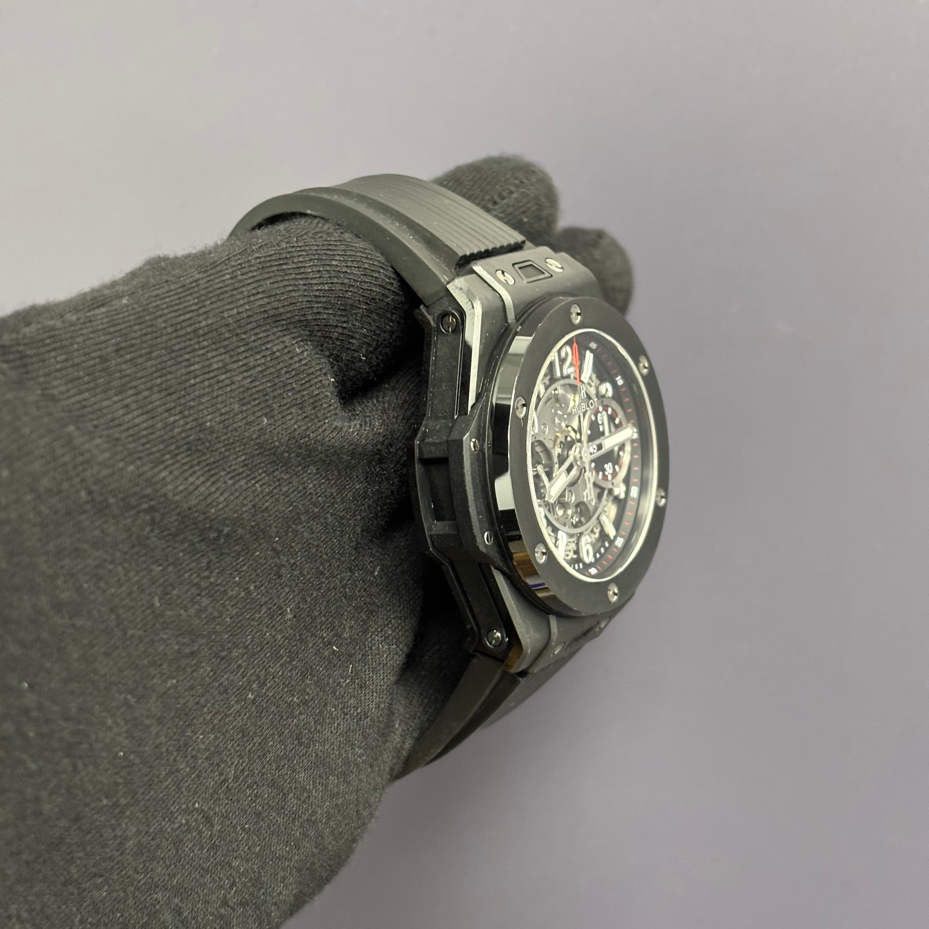 Hublot Big Bang 42mm Openwork Dial Watch Ref# 441.CI.1170.RX - Happy Jewelers Fine Jewelry Lifetime Warranty