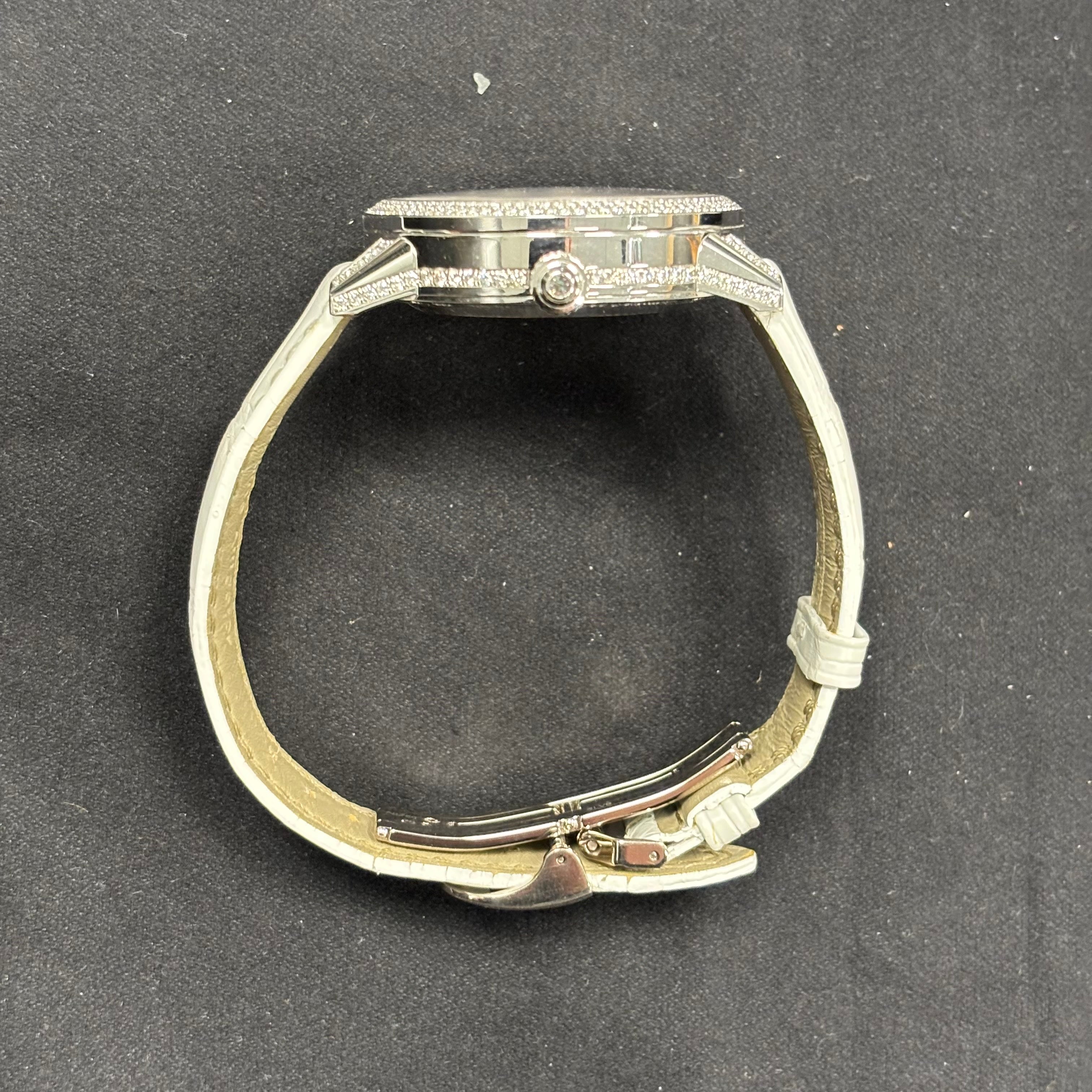 Jaeger-LeCoultre Rendes 39mm Blue Dial Watch Ref# Q35034E1 - Happy Jewelers Fine Jewelry Lifetime Warranty