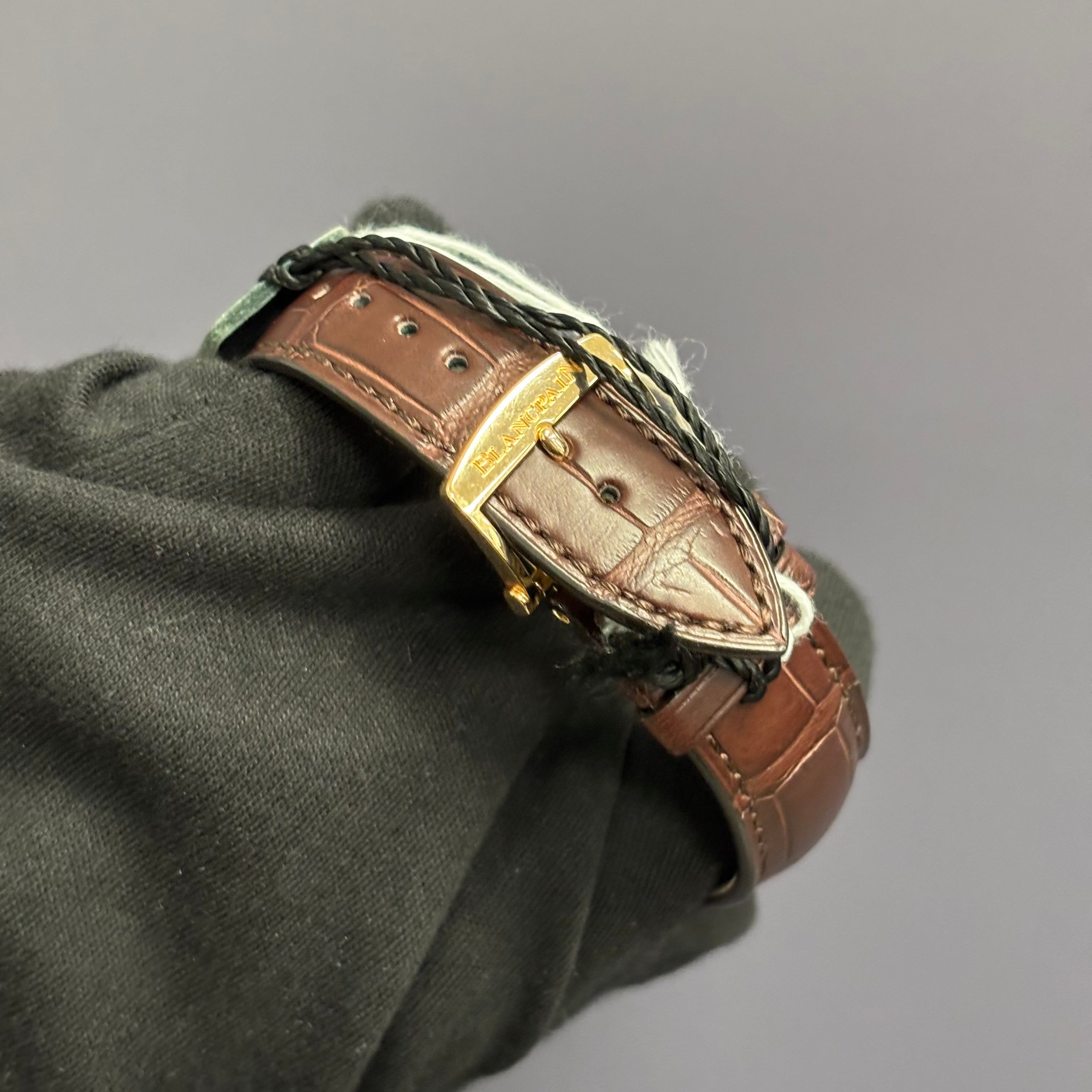 Blancpain Villeret 40mm White Dial Watch Ref# 6651-3642-55B - Happy Jewelers Fine Jewelry Lifetime Warranty