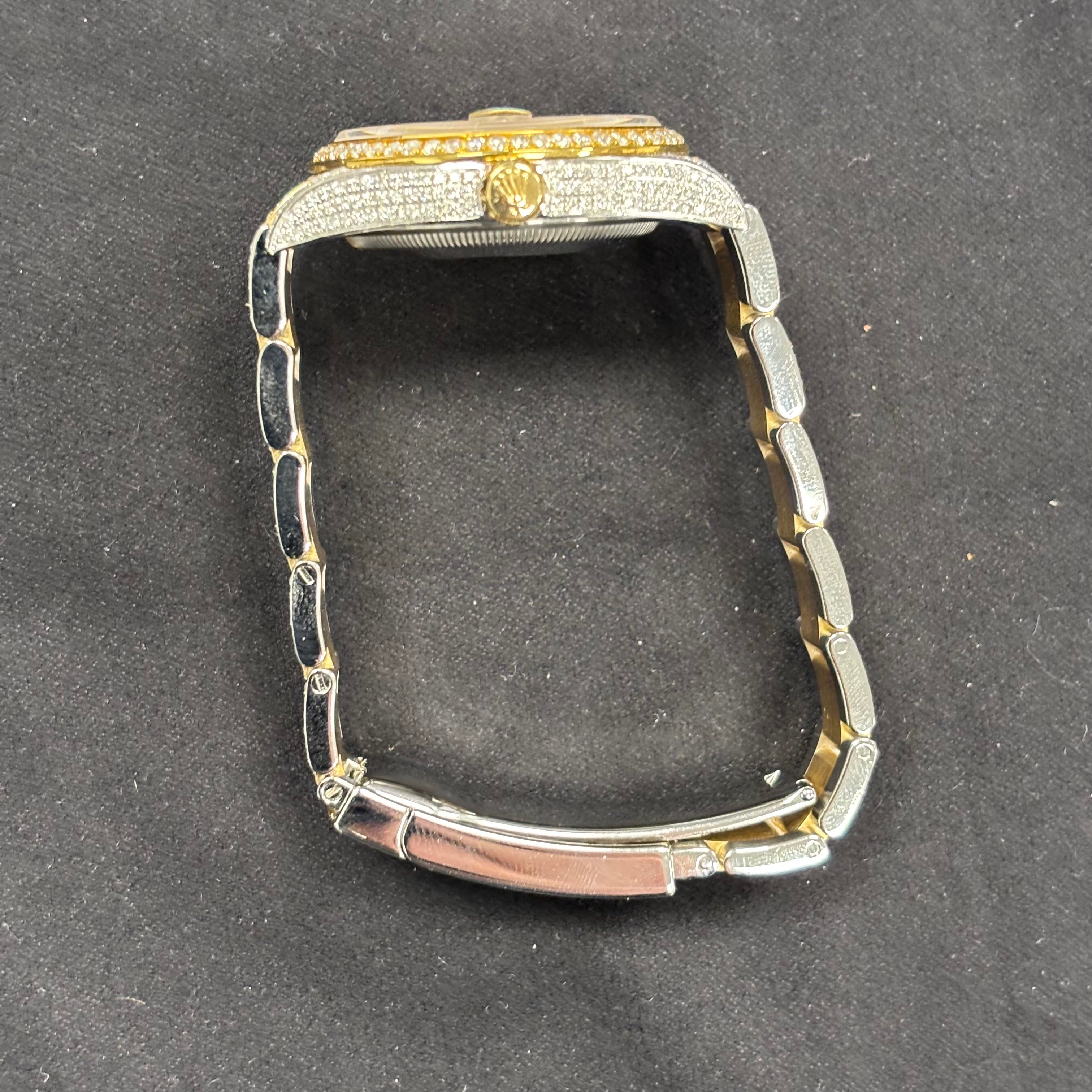 Rolex Datejust 36mm Pave Dial Watch Ref# 126233 - Happy Jewelers Fine Jewelry Lifetime Warranty