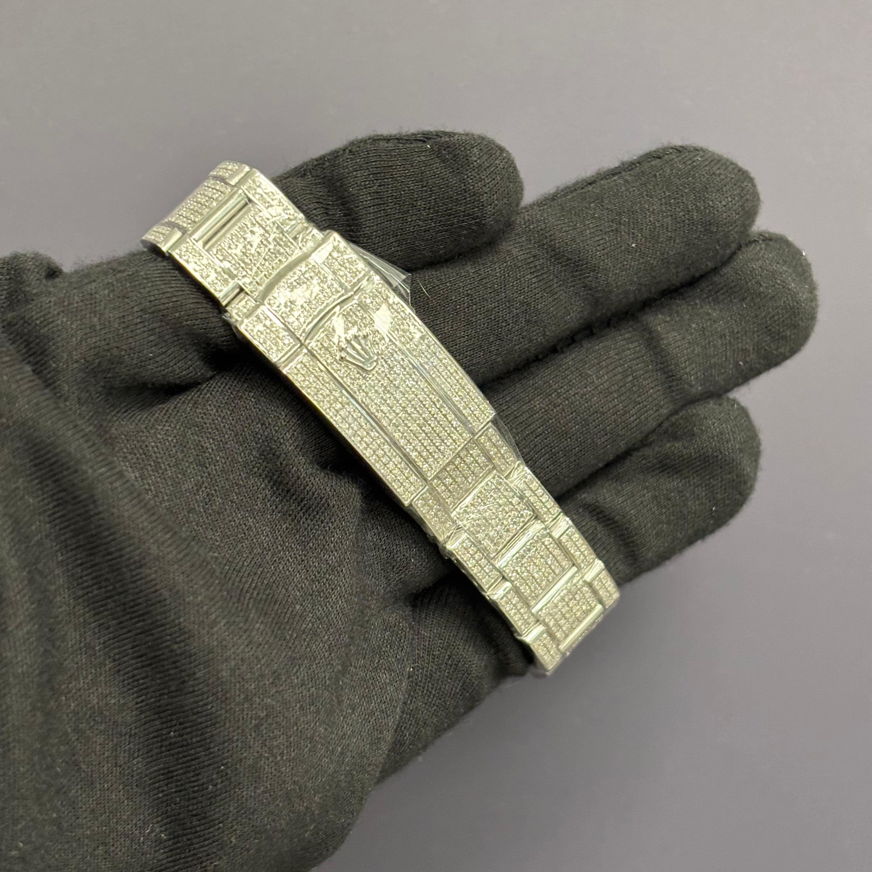 Rolex Datejust 36mm Pave Dial Watch Ref# 126200 - Happy Jewelers Fine Jewelry Lifetime Warranty