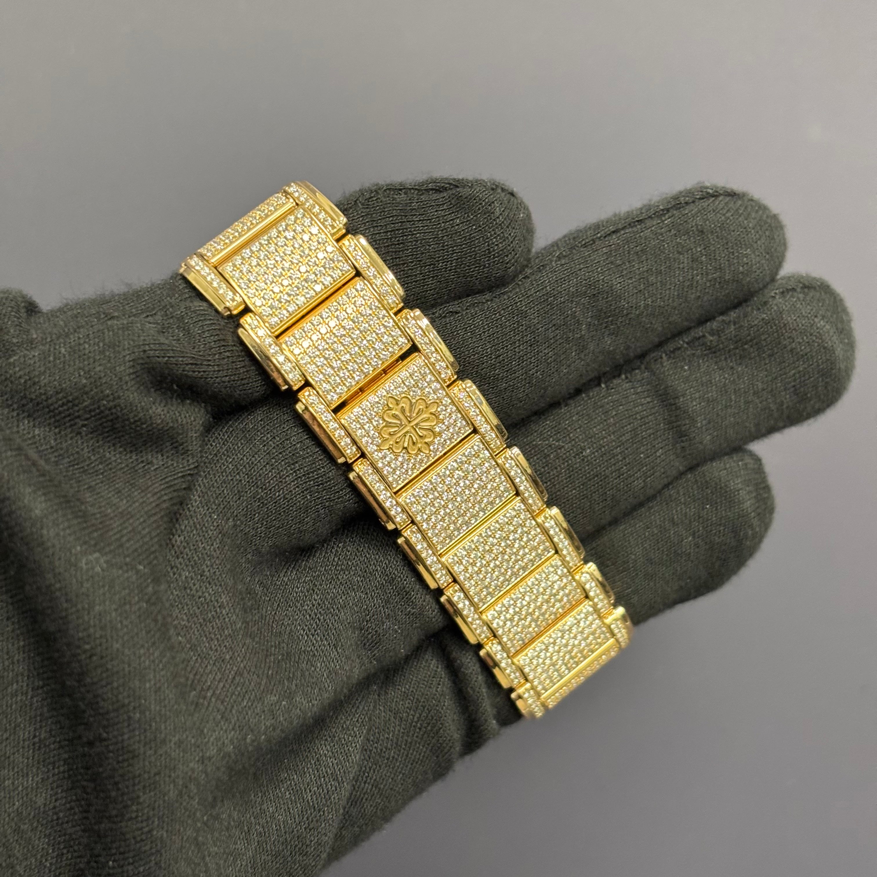 Patek Philippe Twenty-4 22mm Pave Dial Watch Ref# 4909/50R-001 - Happy Jewelers Fine Jewelry Lifetime Warranty