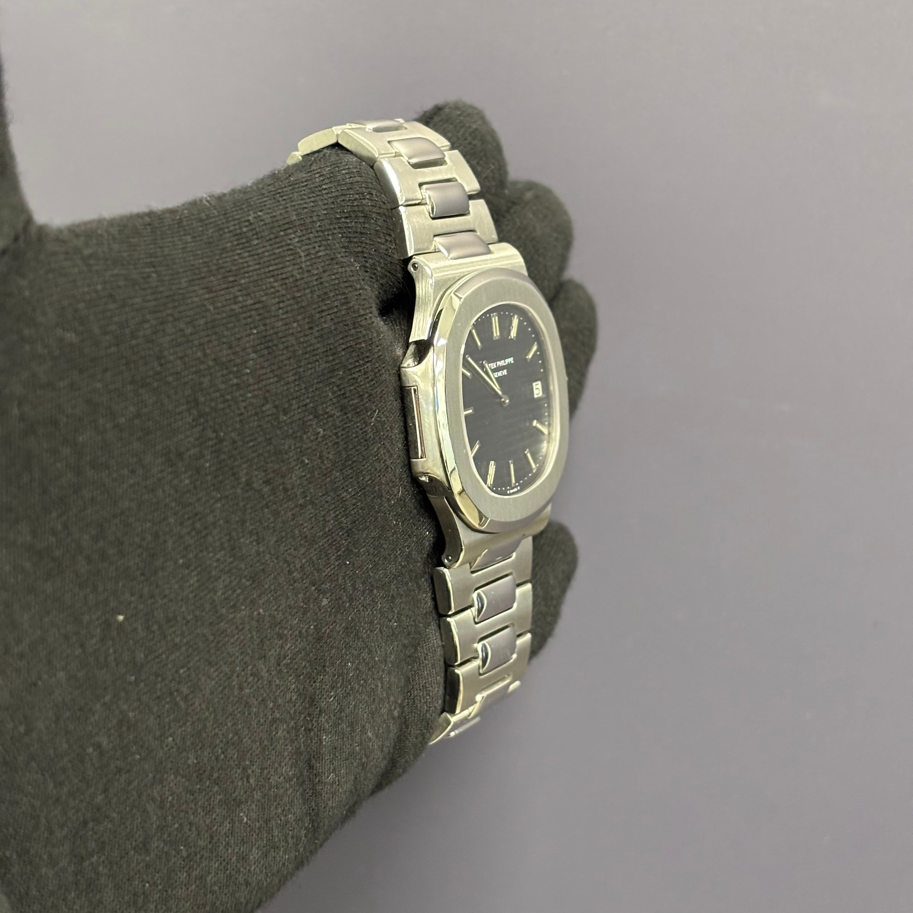 Patek Philippe Nautilus 40mm Blue Dial Watch Ref# 3700/1A - Happy Jewelers Fine Jewelry Lifetime Warranty