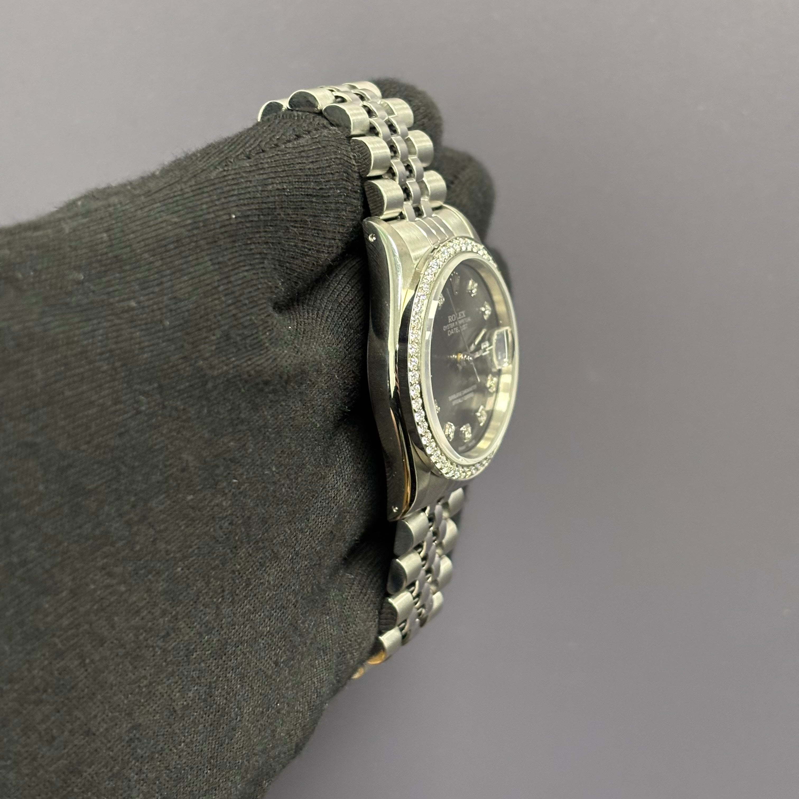 Rolex Datejust 36mm Rhodium Dial Watch Ref# 16220 - Happy Jewelers Fine Jewelry Lifetime Warranty