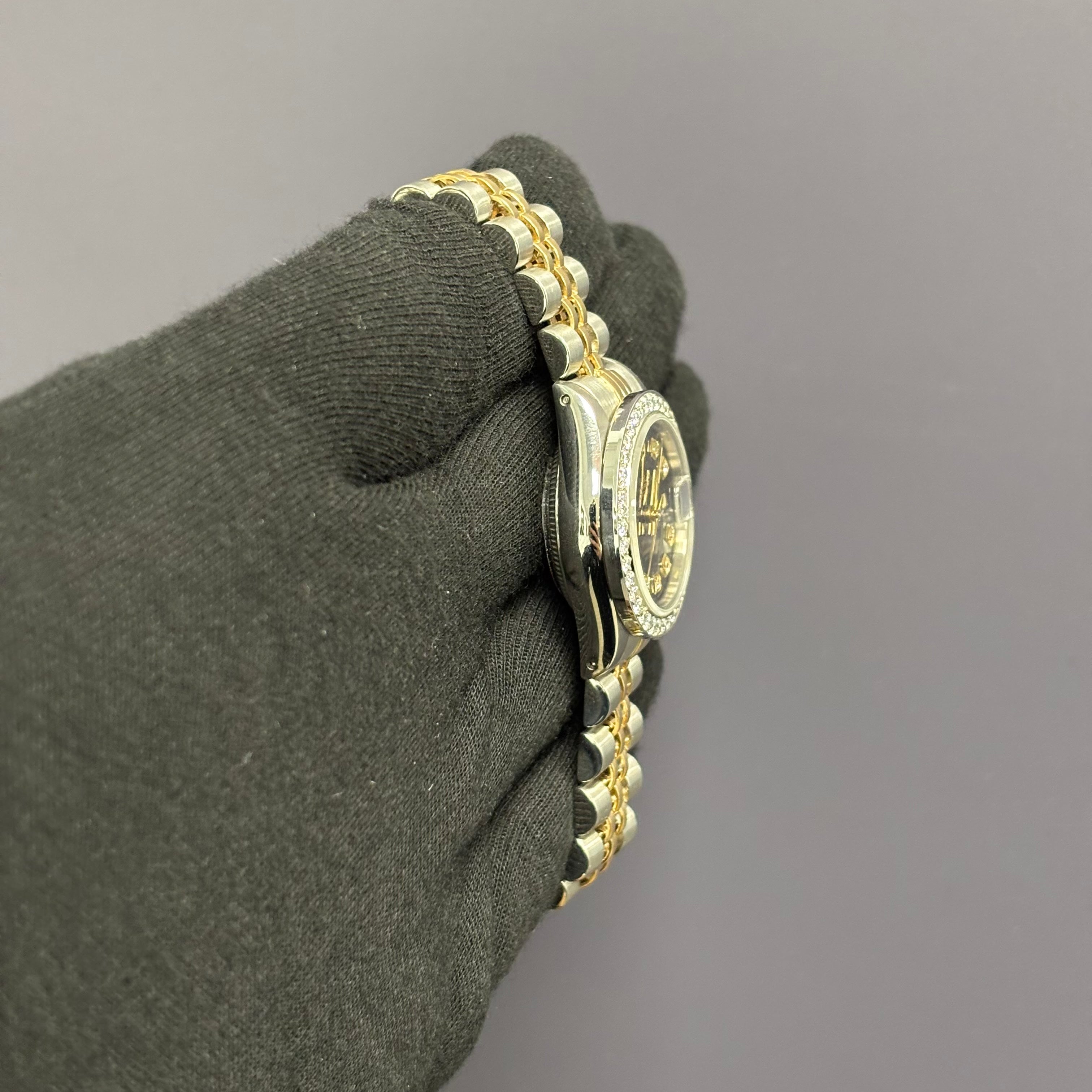 Rolex Datejust 26mm Black Dial Watch Ref# 69173 - Happy Jewelers Fine Jewelry Lifetime Warranty