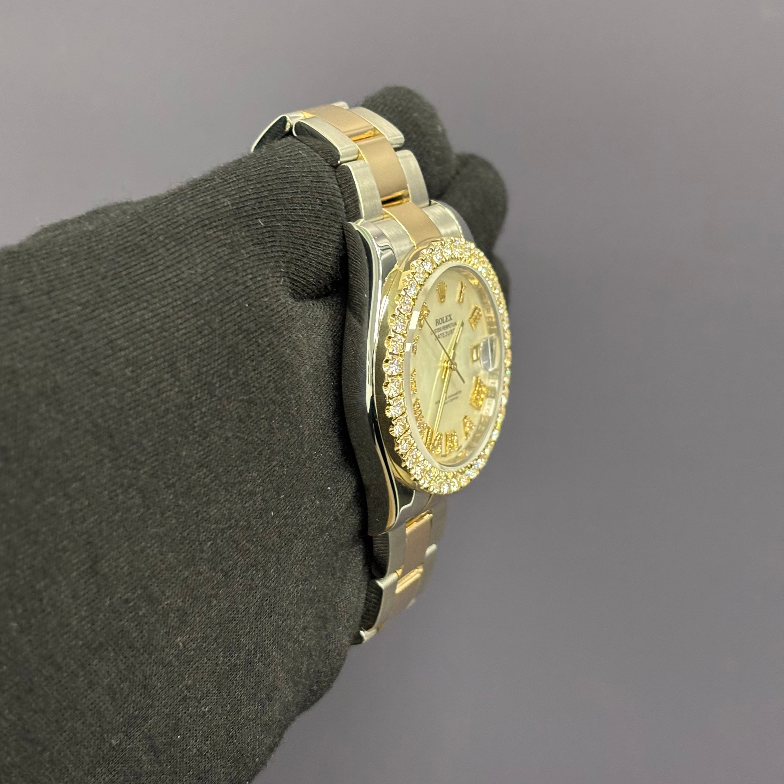 Rolex Datejust 41mm MOP Dial Watch Ref# 116333 - Happy Jewelers Fine Jewelry Lifetime Warranty