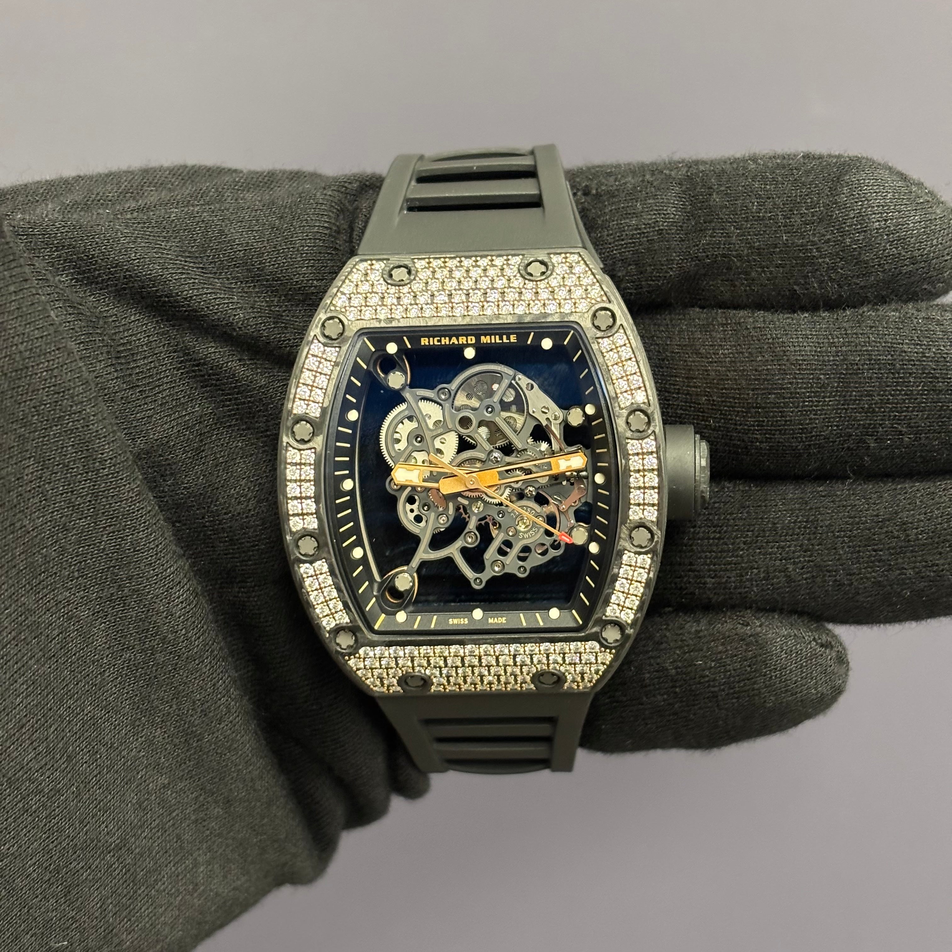 Richard Mille RM055 40mm Skeleton Dial Watch Ref# RM055 - Happy Jewelers Fine Jewelry Lifetime Warranty