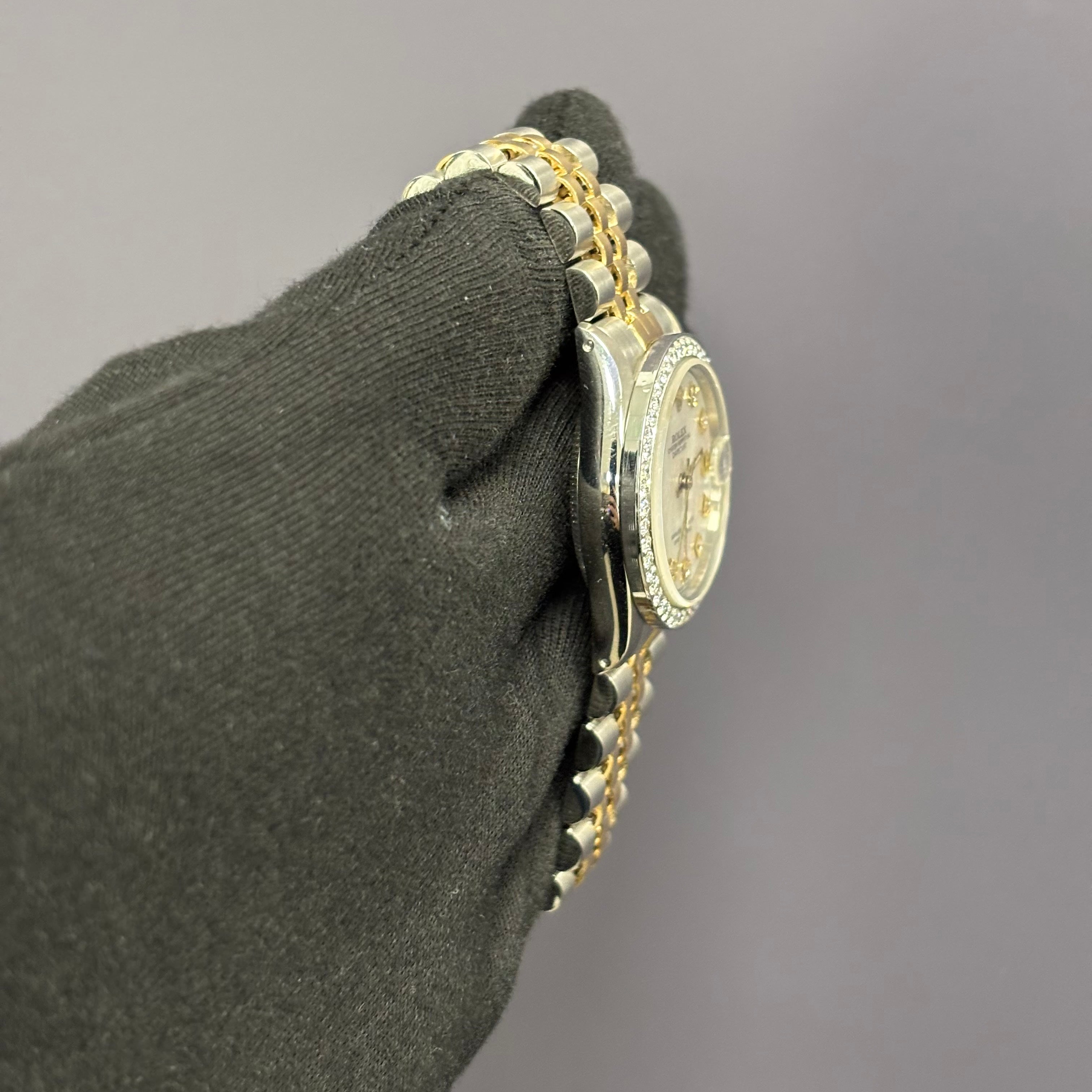 Rolex Datejust 31mm MOP Dial Watch Ref# 68273 - Happy Jewelers Fine Jewelry Lifetime Warranty