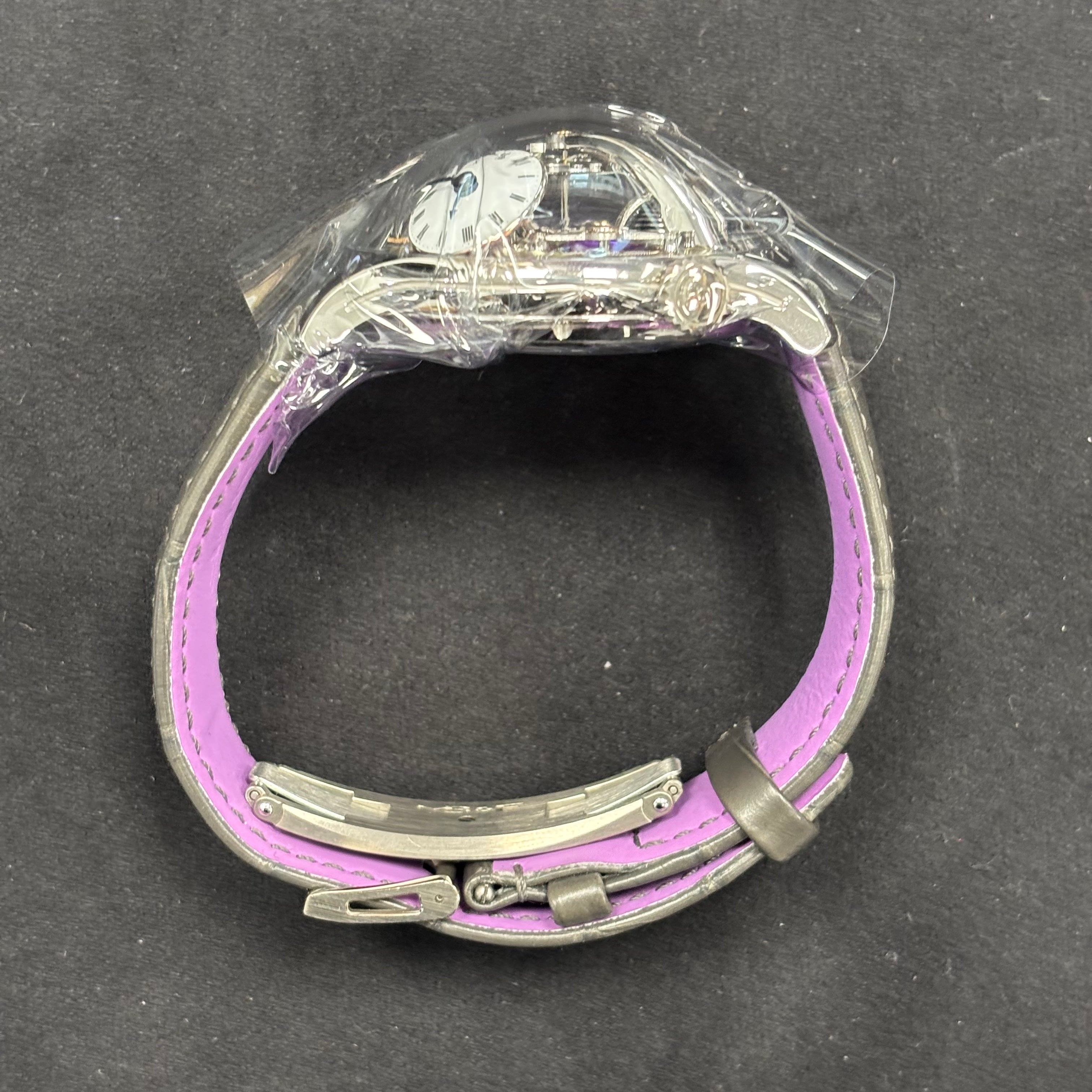 MB&F LMX 44mm Openwork Dial Watch Ref# PL18-0100-01-000 - Happy Jewelers Fine Jewelry Lifetime Warranty