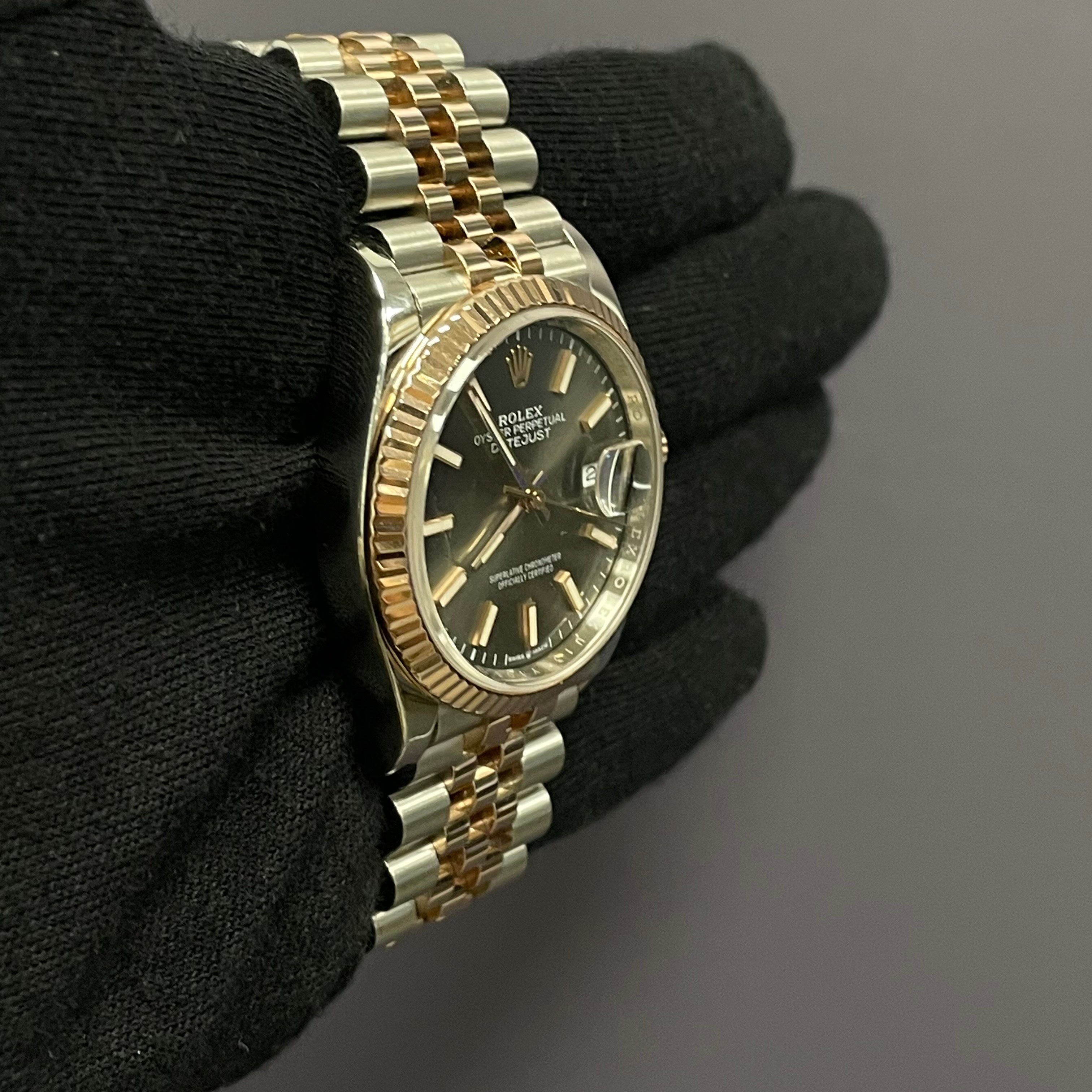 Rolex Datejust 36mm Rhodium Dial Watch Ref# 126231 - Happy Jewelers Fine Jewelry Lifetime Warranty